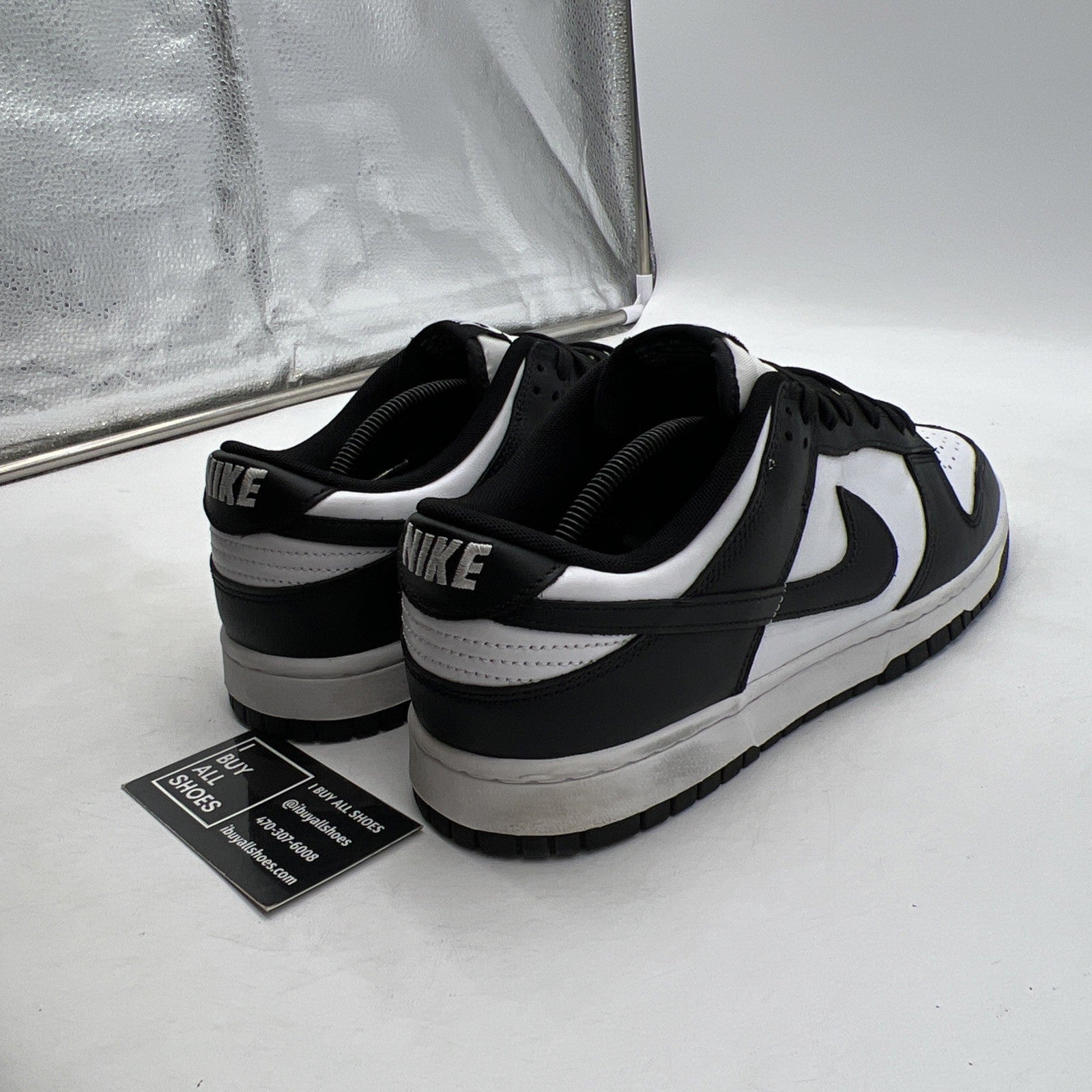 Size 11 - Nike Dunk Low Black White (DD391-100)