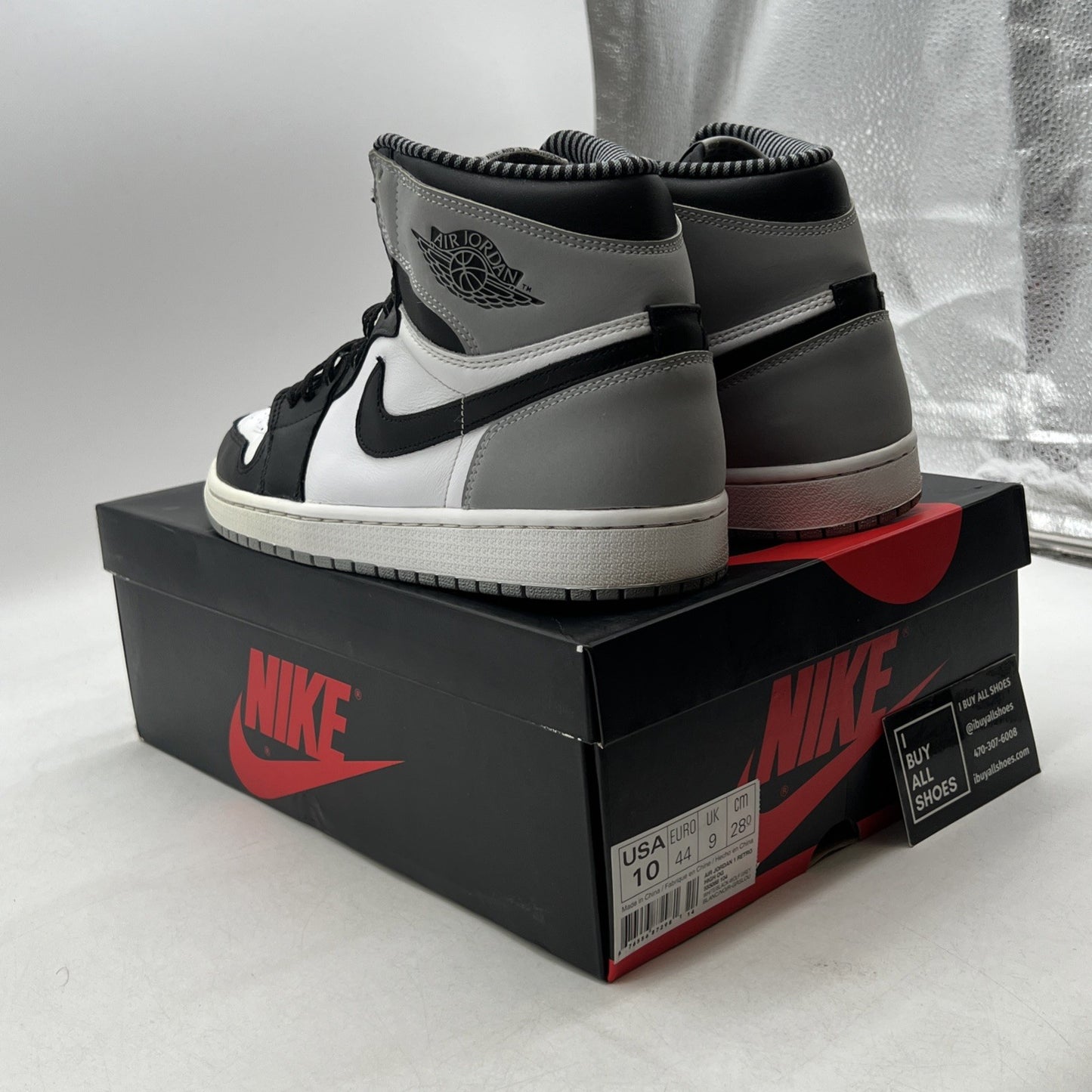 Size 10 - Air Jordan 1 Retro OG High Barons (555088-104)