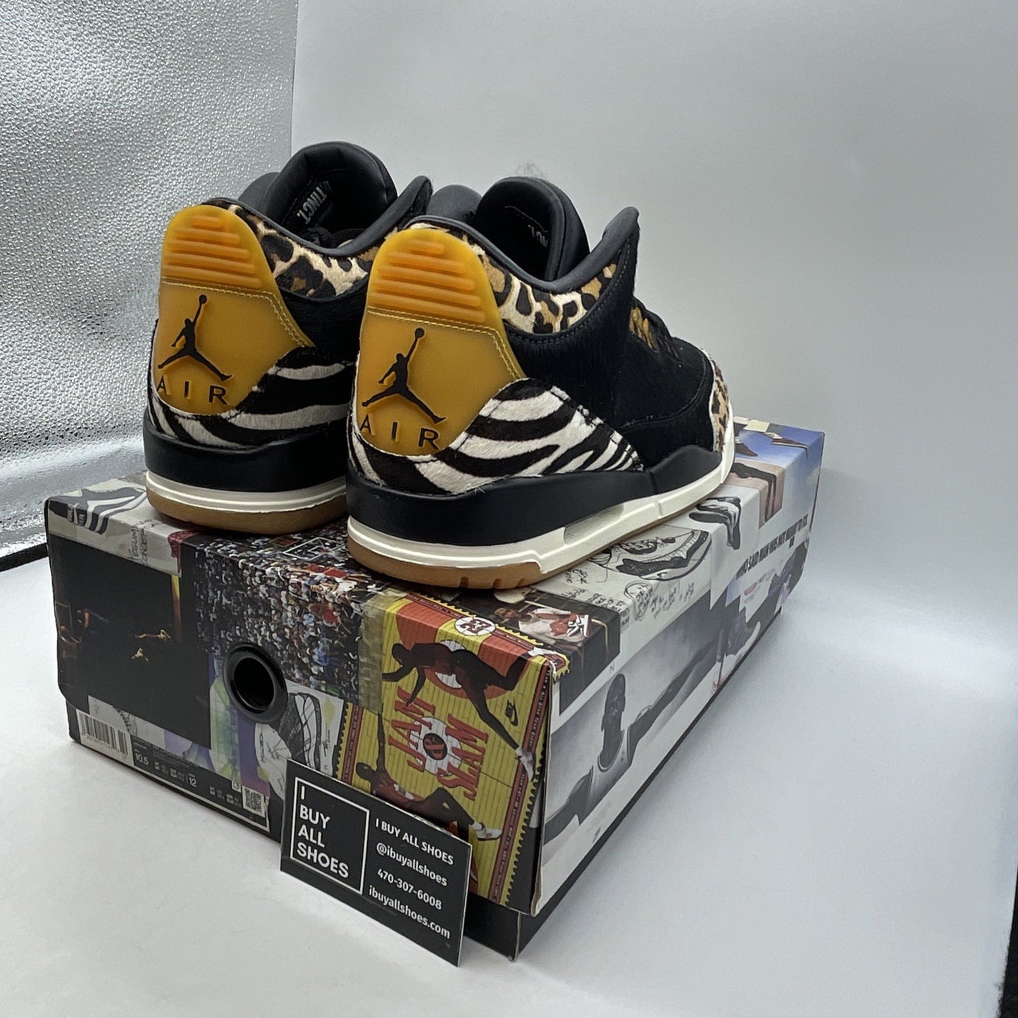 Size 10.5 - Air Jordan 3 Retro SE Animal Instinct (CK4344-002)