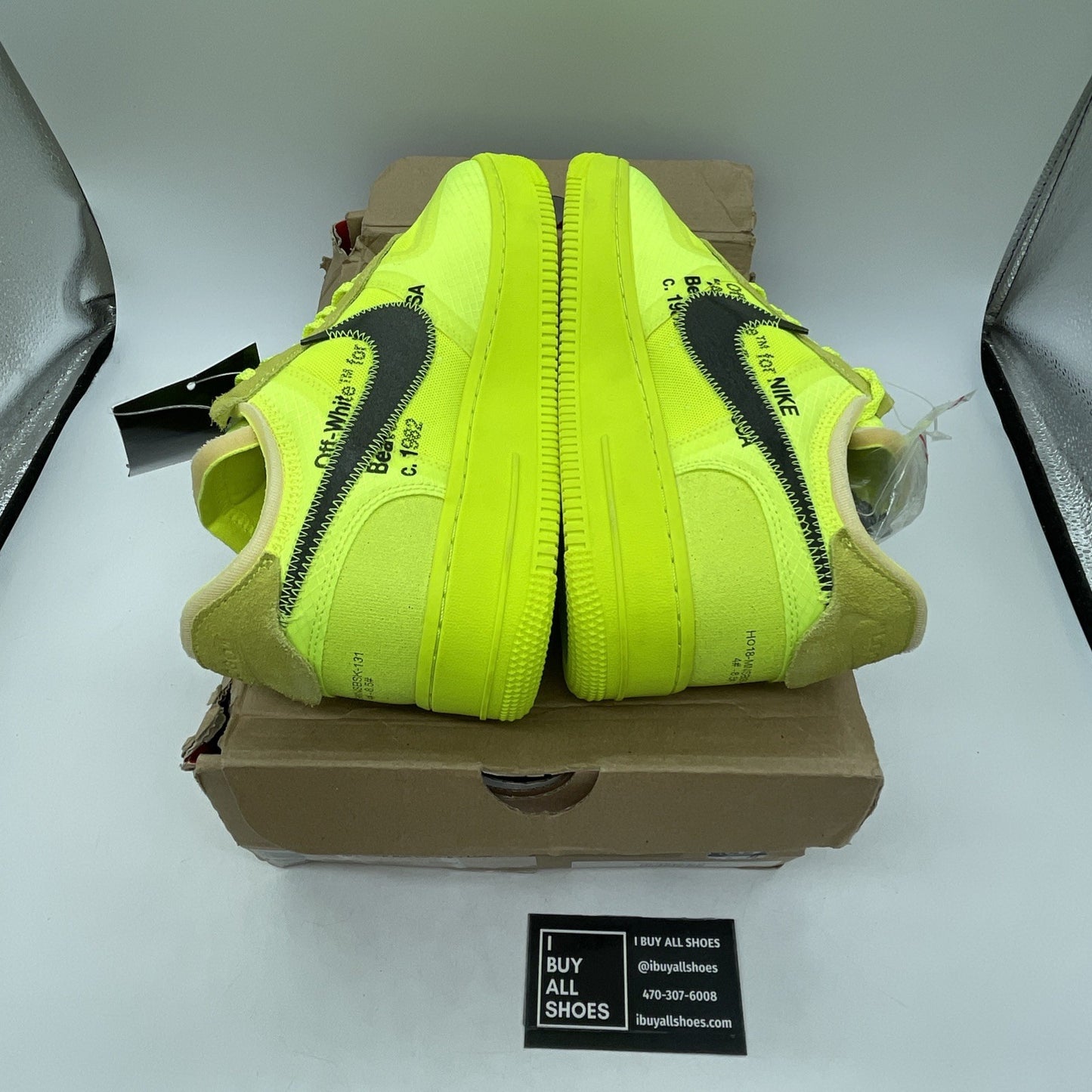Size 8.5 - Nike Off-White x Air Force 1 Low Volt (AO4606-700)