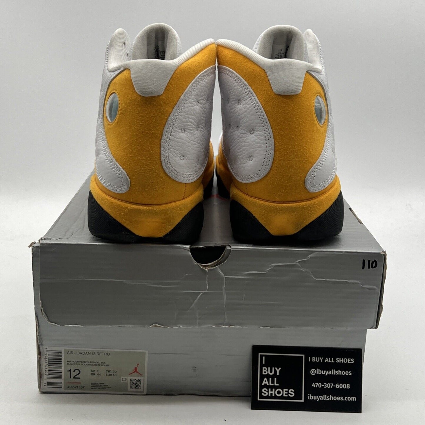 Size 12 - Air Jordan 13 Del Sol 2022 (414571-167)