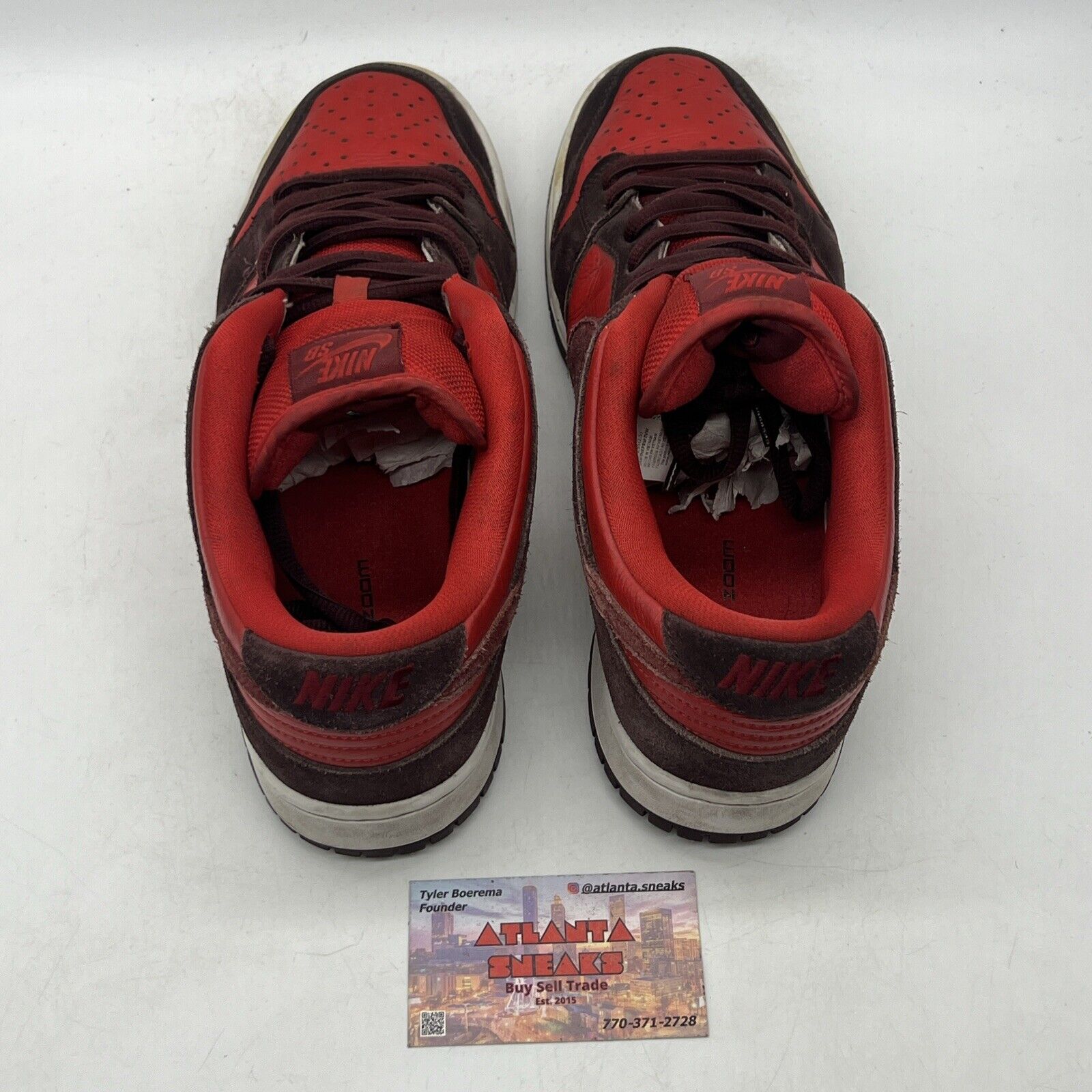 Size 12 - Nike Dunk Pro SB Low Fruity Pack - Cherry Leather (DM0807-600)