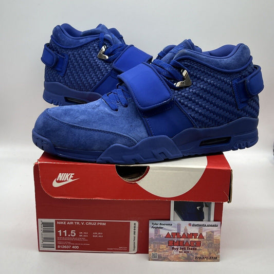 Size 11.5 - Nike Air Trainer V Cruz Rush Blue 2016 Brand New Og All