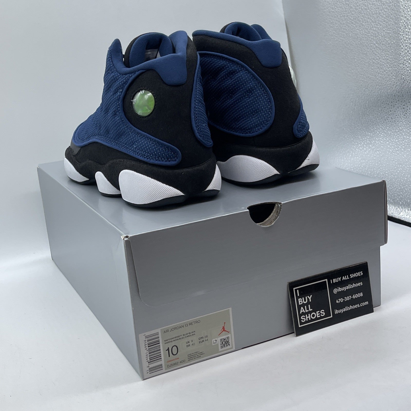 Size 10 - Jordan 13 Navy 2022 Blue Black Suede (DJ5982-400)