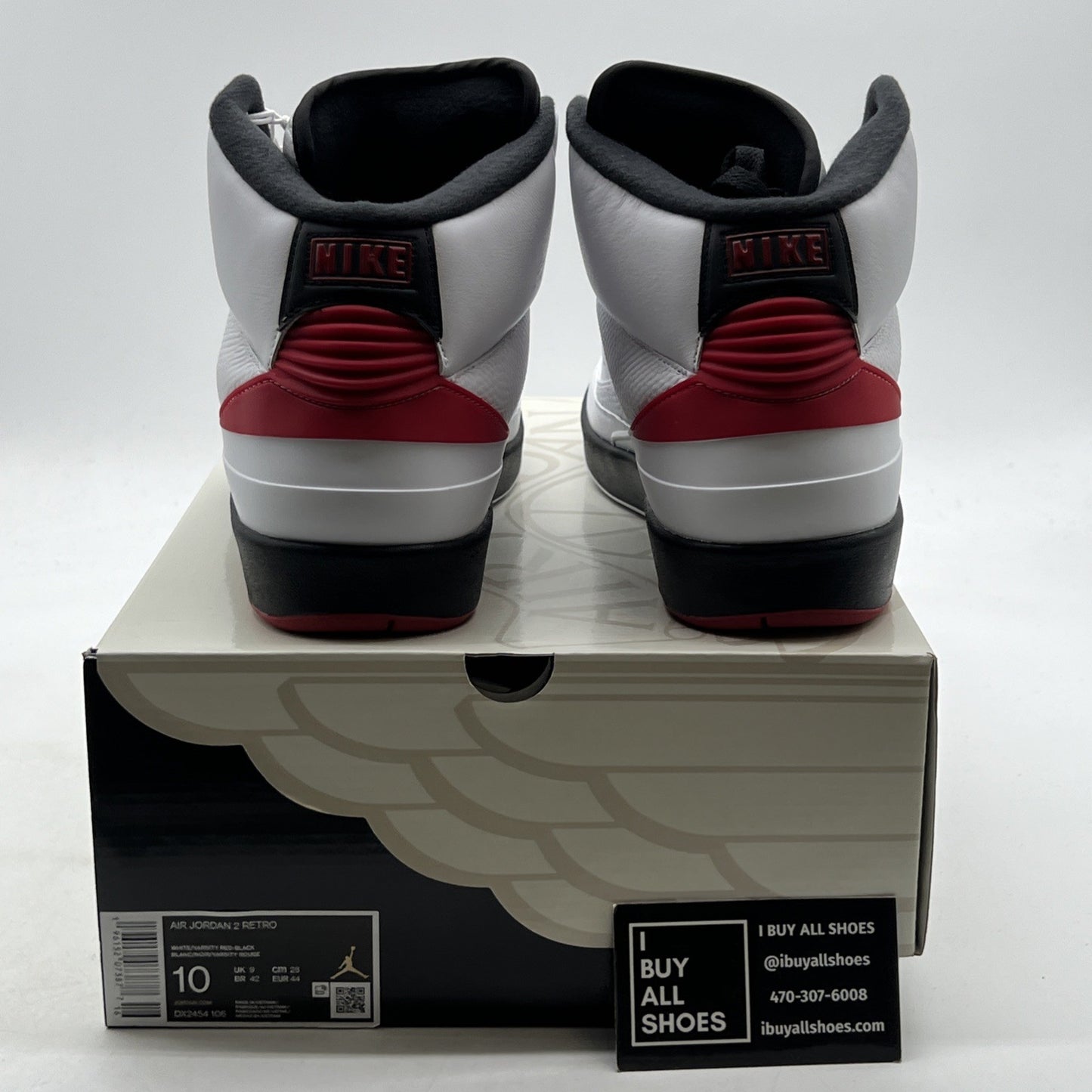 Size 10 - Air Jordan 2 Retro Mid Chicago (DX2454-106)
