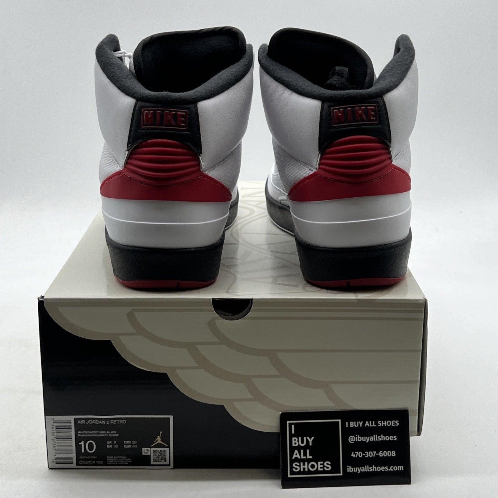 Size 10 - Air Jordan 2 Retro Mid Chicago (DX2454-106)