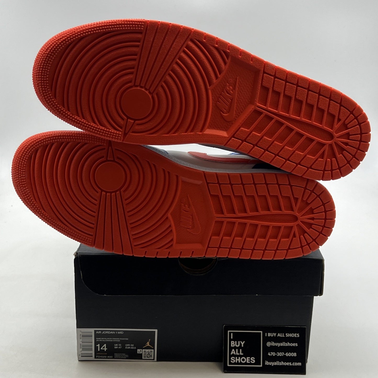 Size 14 - Air Jordan 1 Mid Knicks 2023 (FD1029-400)