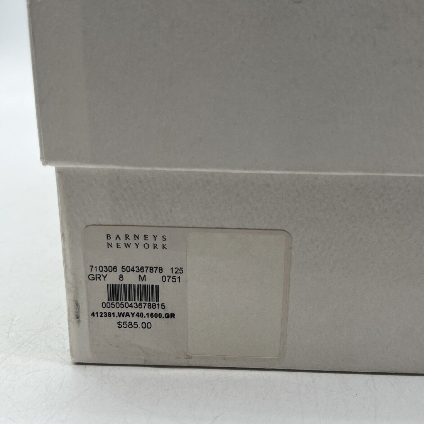 Size 8 - Balenciaga Arena Iron Grey High Top (341760-WAD40-1414)