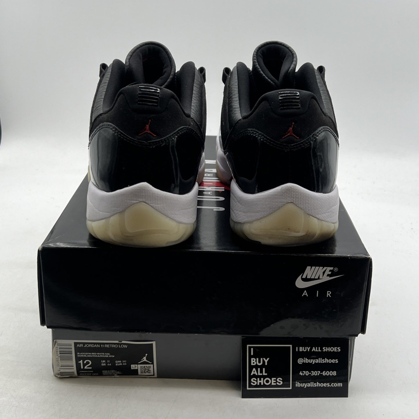 Size 12 - Air Jordan 11 Retro Low 72-10 (AV2187-001)