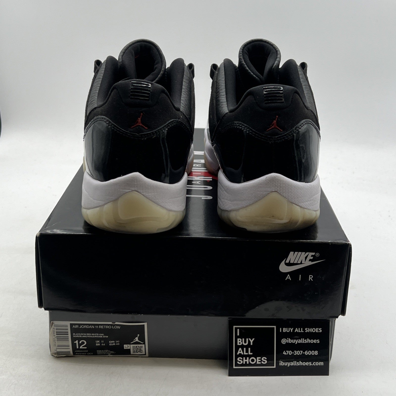Size 12 - Air Jordan 11 Retro Low 72-10 (AV2187-001)