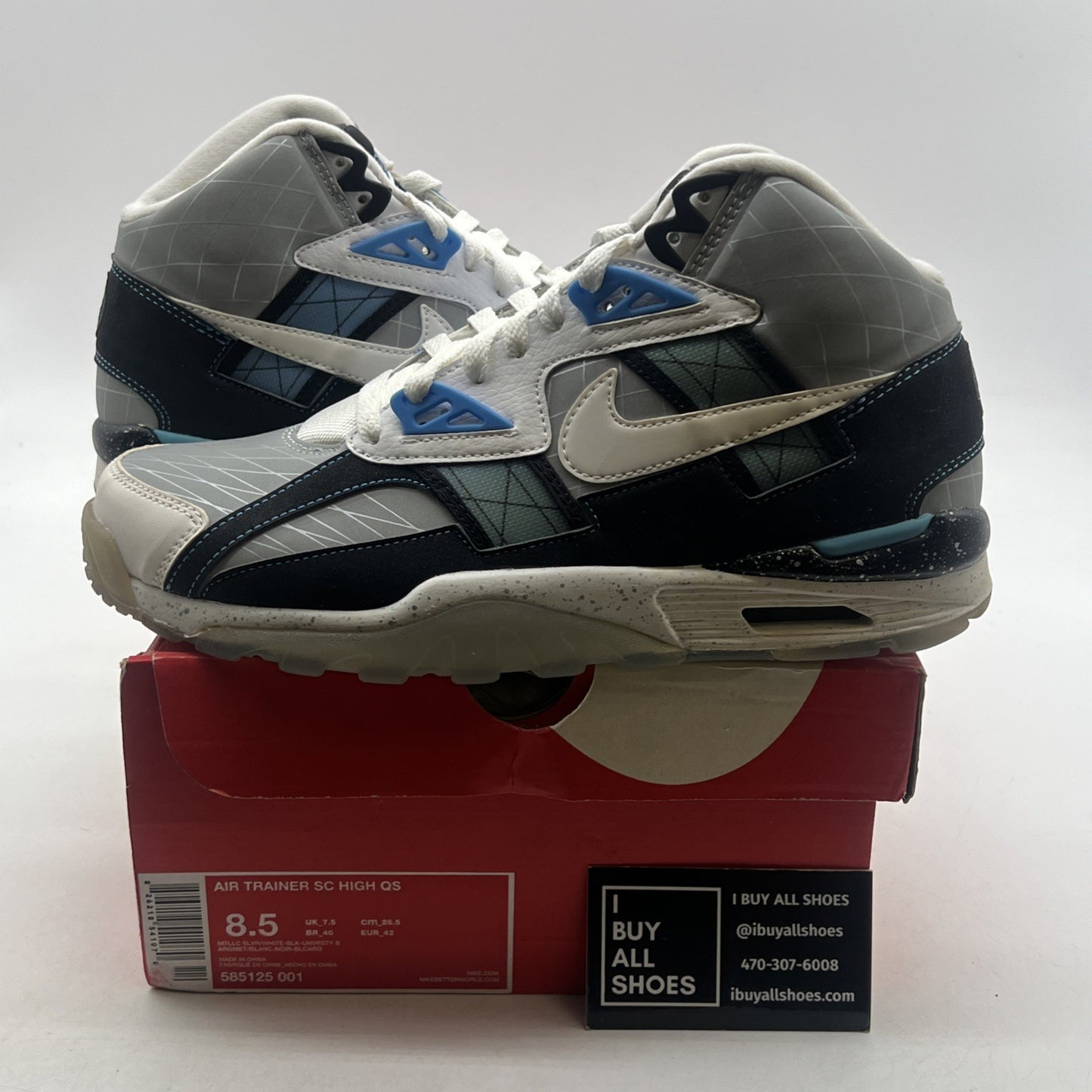 Size 8.5 - Nike Air Trainer SC QS High MLB All-Star (585125-001)