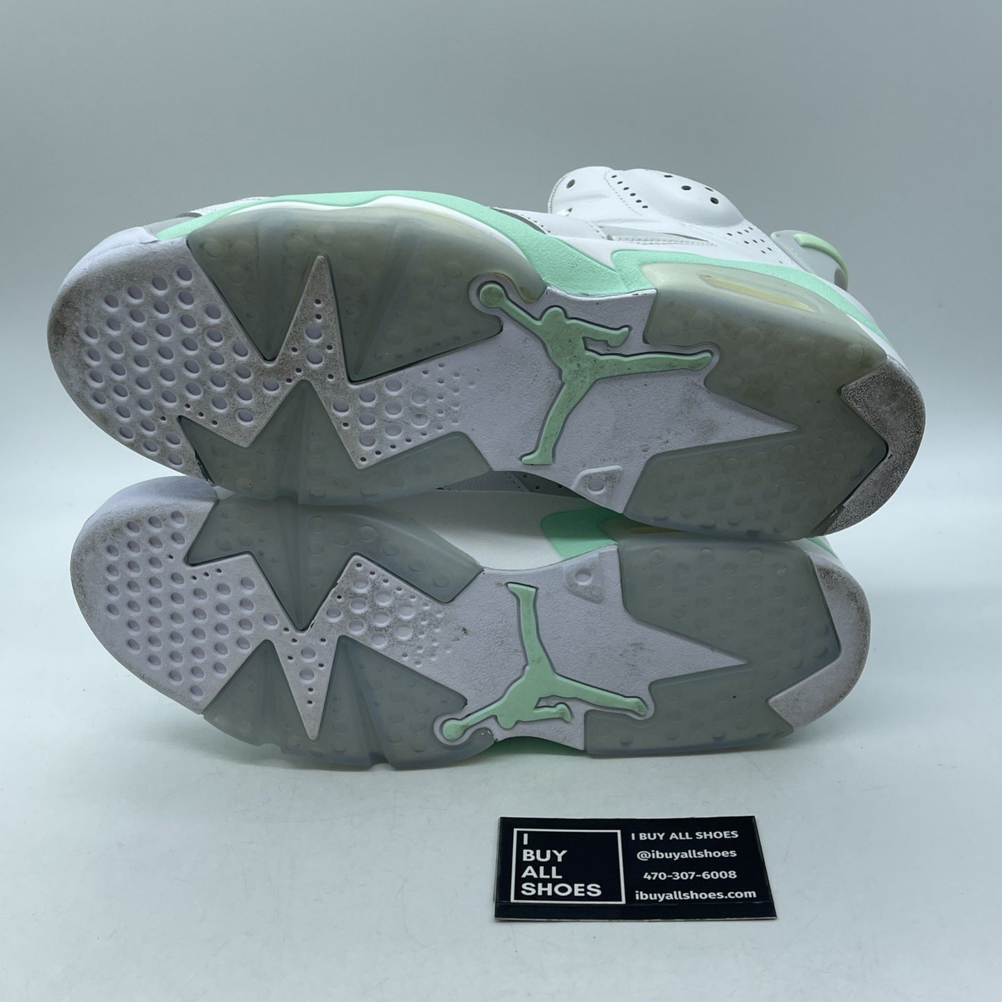 Size 11W - Air Jordan 6 Retro Mint Foam White Leather Suede (DQ4914-103)