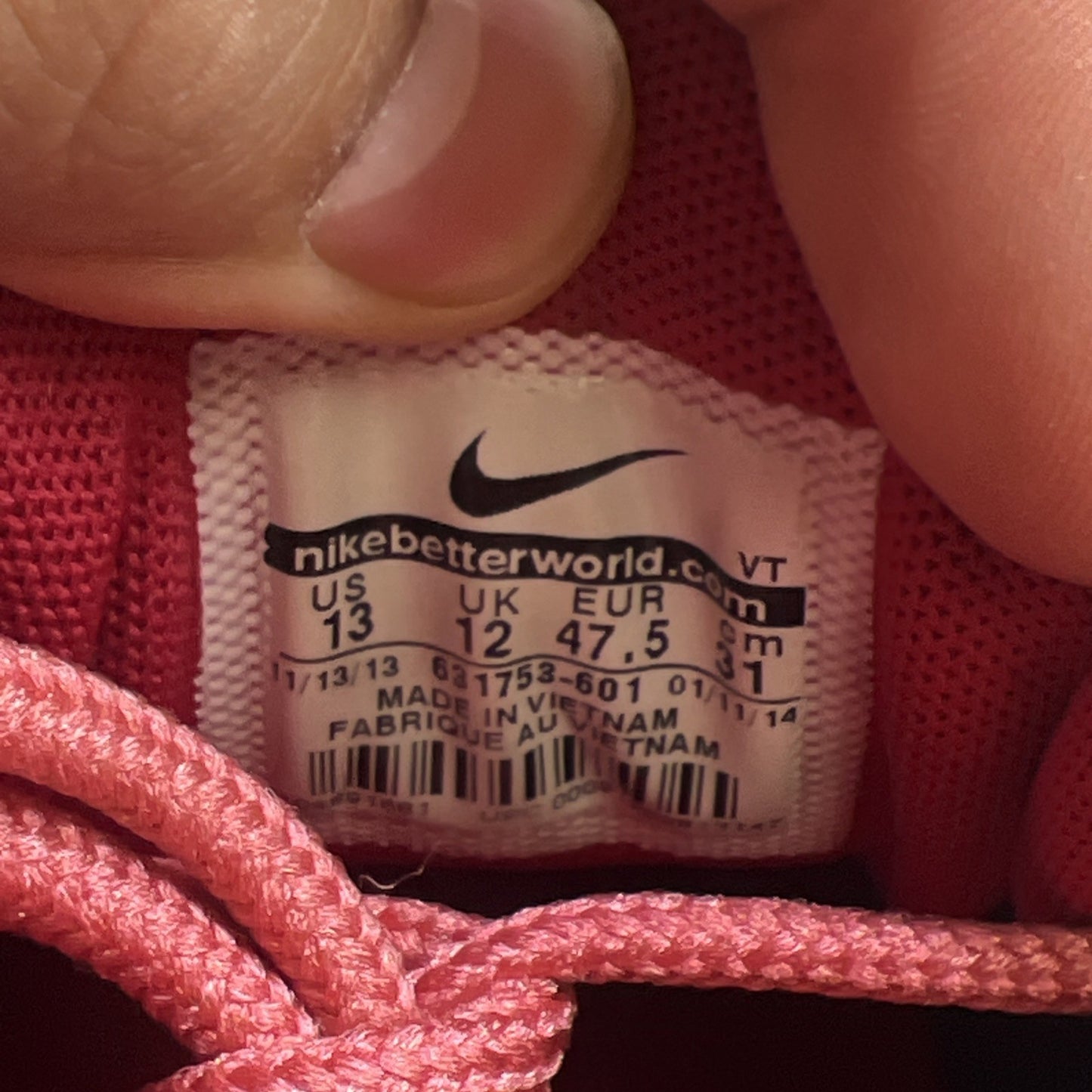 Size 13 - Nike Air Max 97 2013 HYP Deep Cardinal (631753-601)