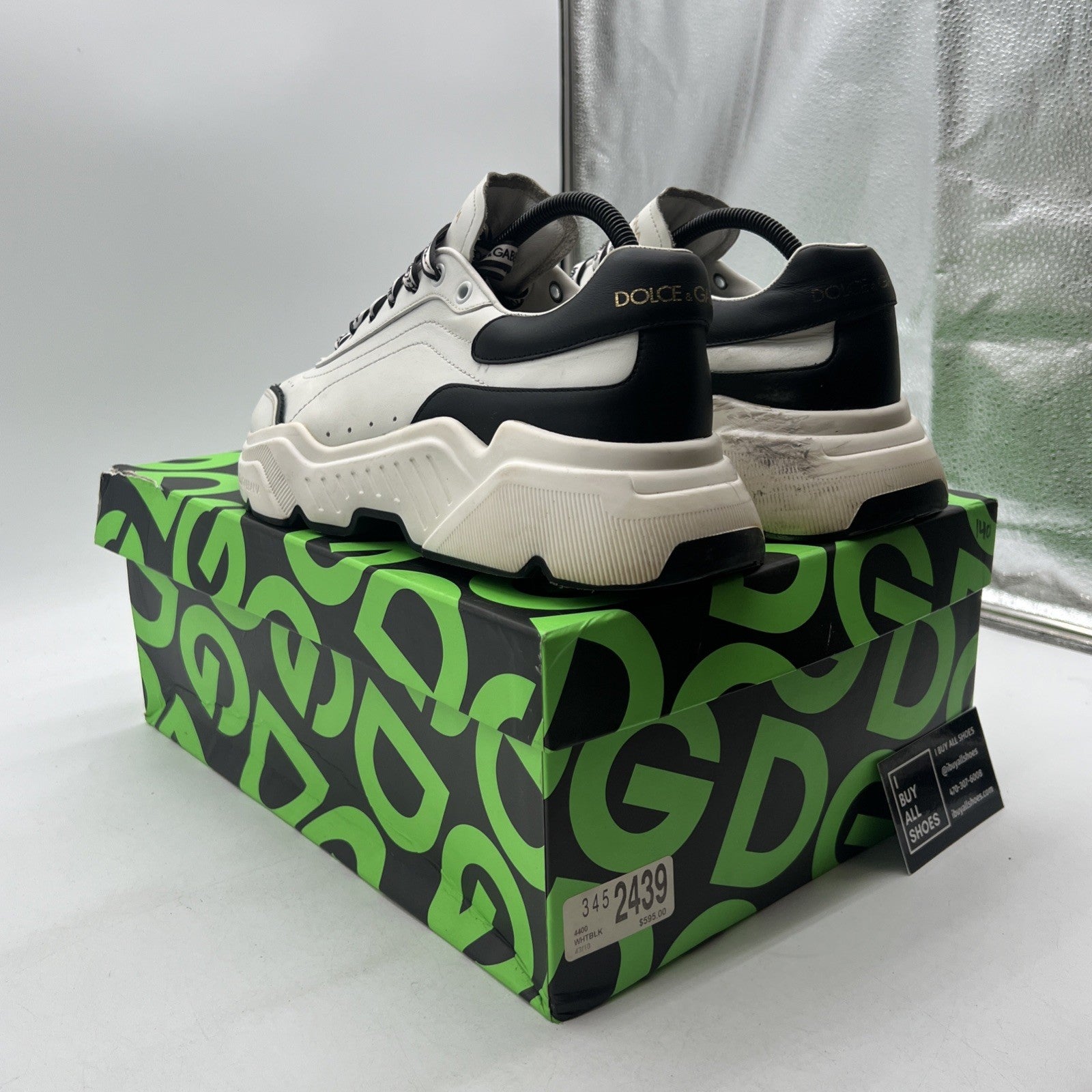 Size 9 - Dolce & Gabbana Men's Day Master Chunky Runner Sneakers