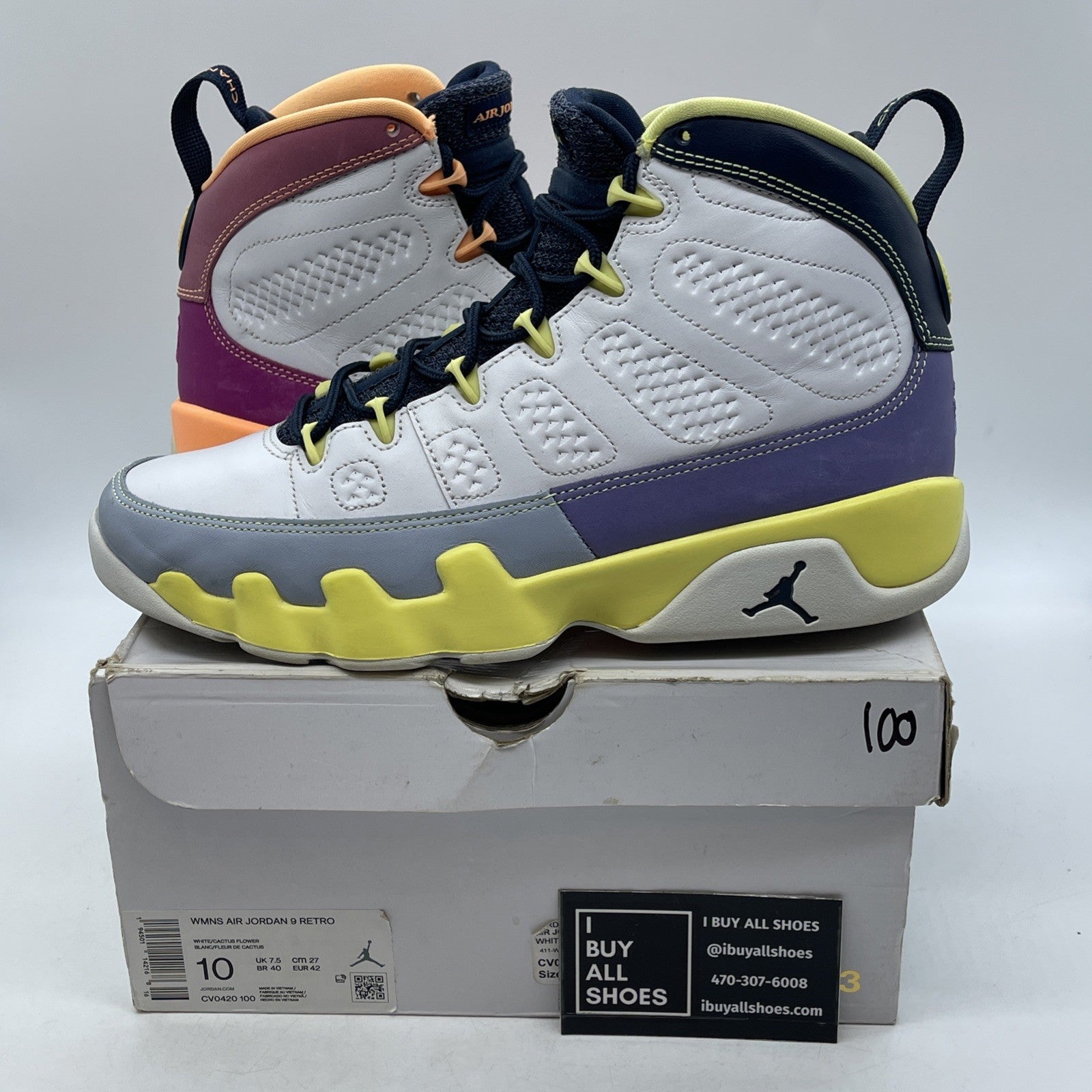 Size 10W - Air Jordan 9 Retro Change The World (CV0420-100)