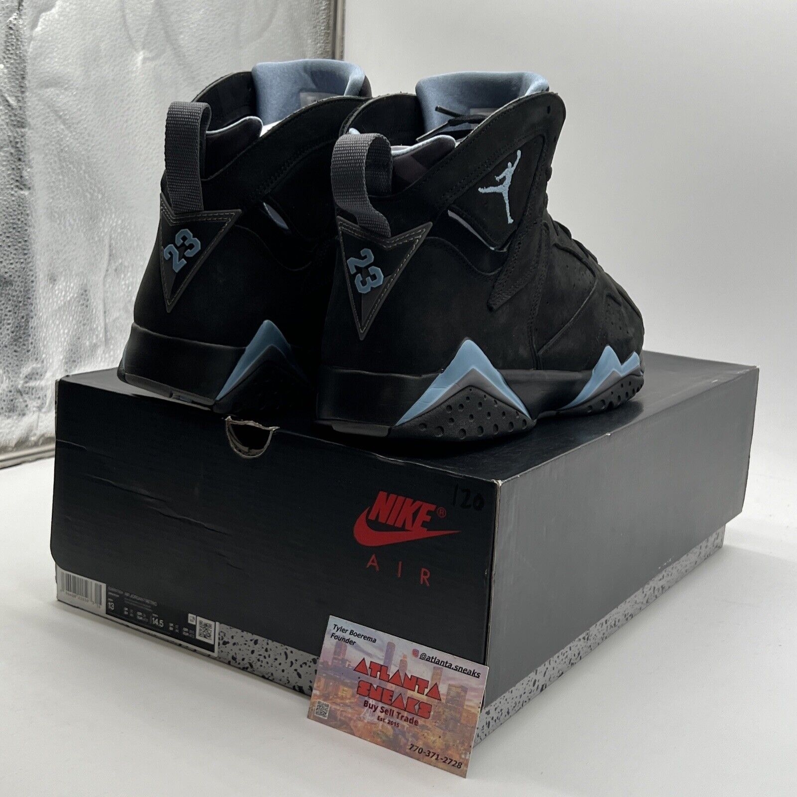 Size 13 - Air Jordan 7 Retro 2023 Chambray (CU9307-004)