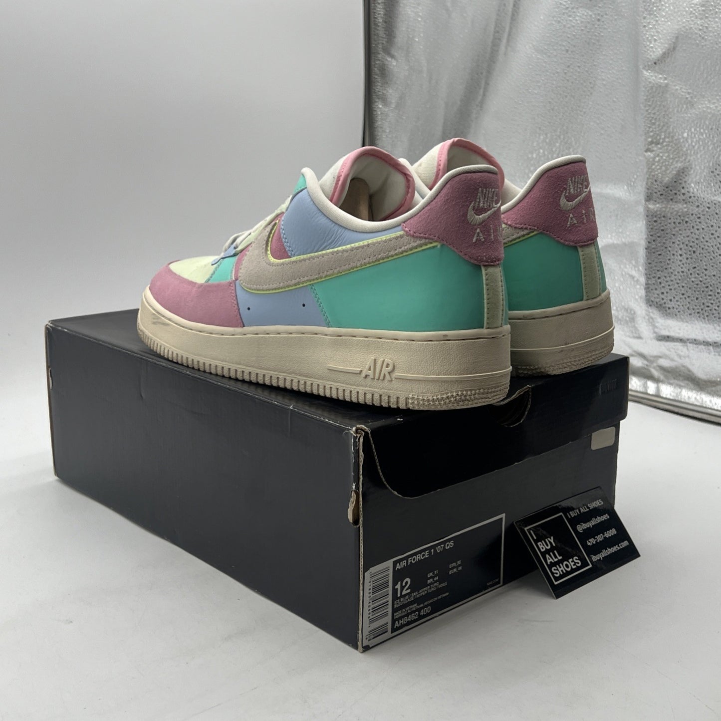 Size 12 - Nike Air Force 1 2018 Low Spring Patchwork (AH8462-400)