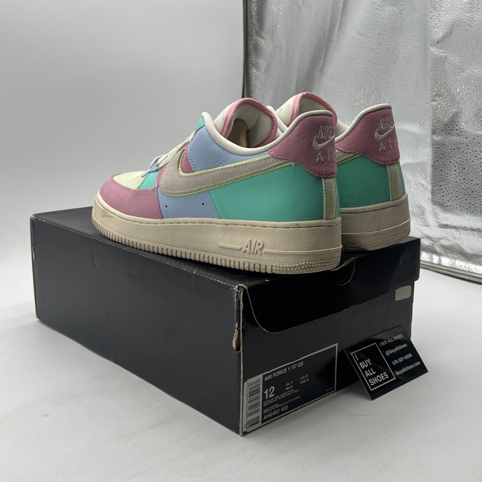 Size 12 - Nike Air Force 1 2018 Low Spring Patchwork (AH8462-400)