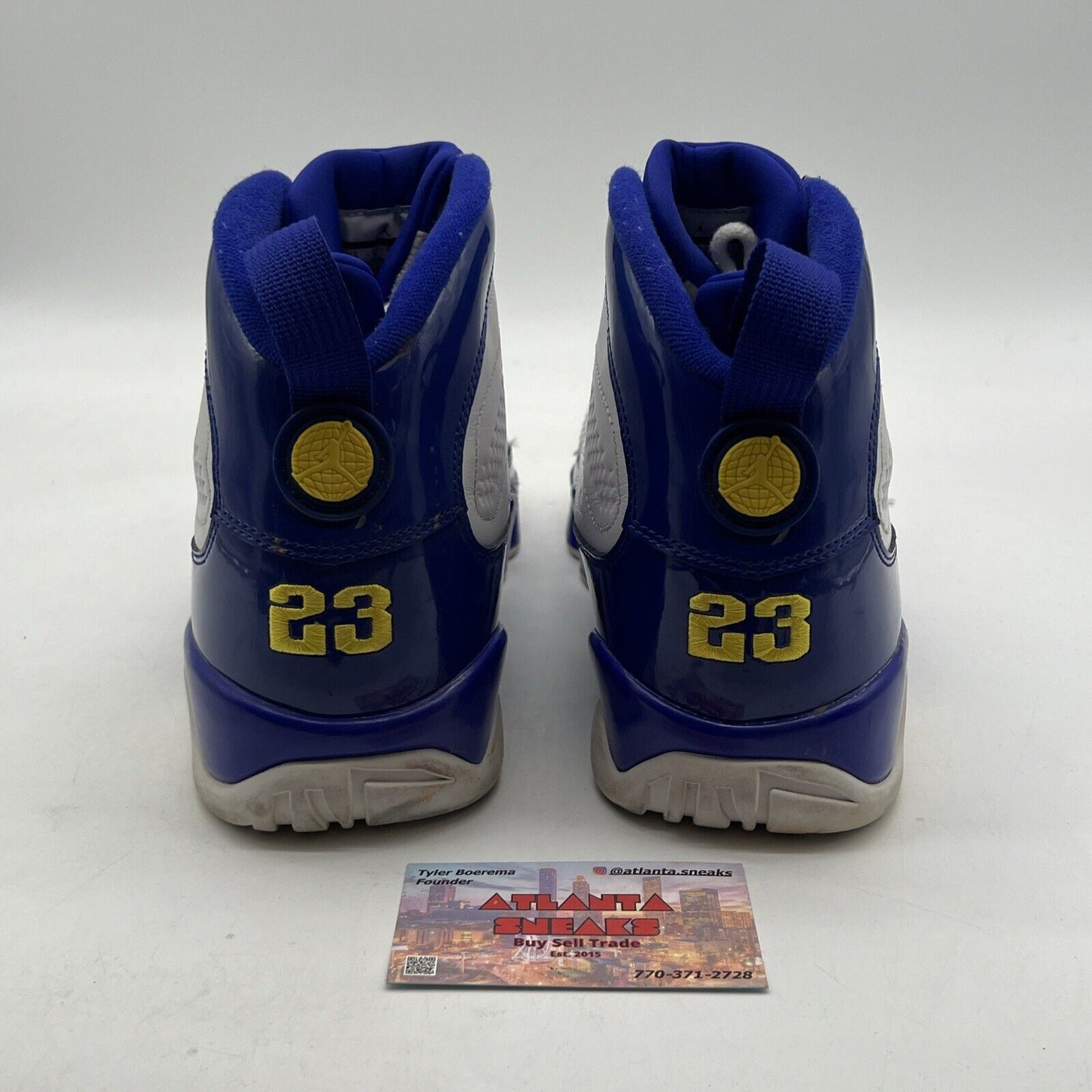 Size 12 - Air Jordan 9 Kobe Lakers Blue White 2016 Sneakers (302370-121)