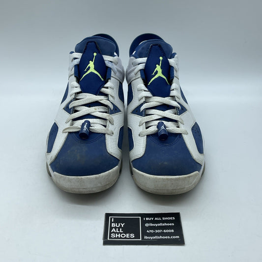 Size 10 - Air Jordan 6 Low Ghost Green (304401-106)