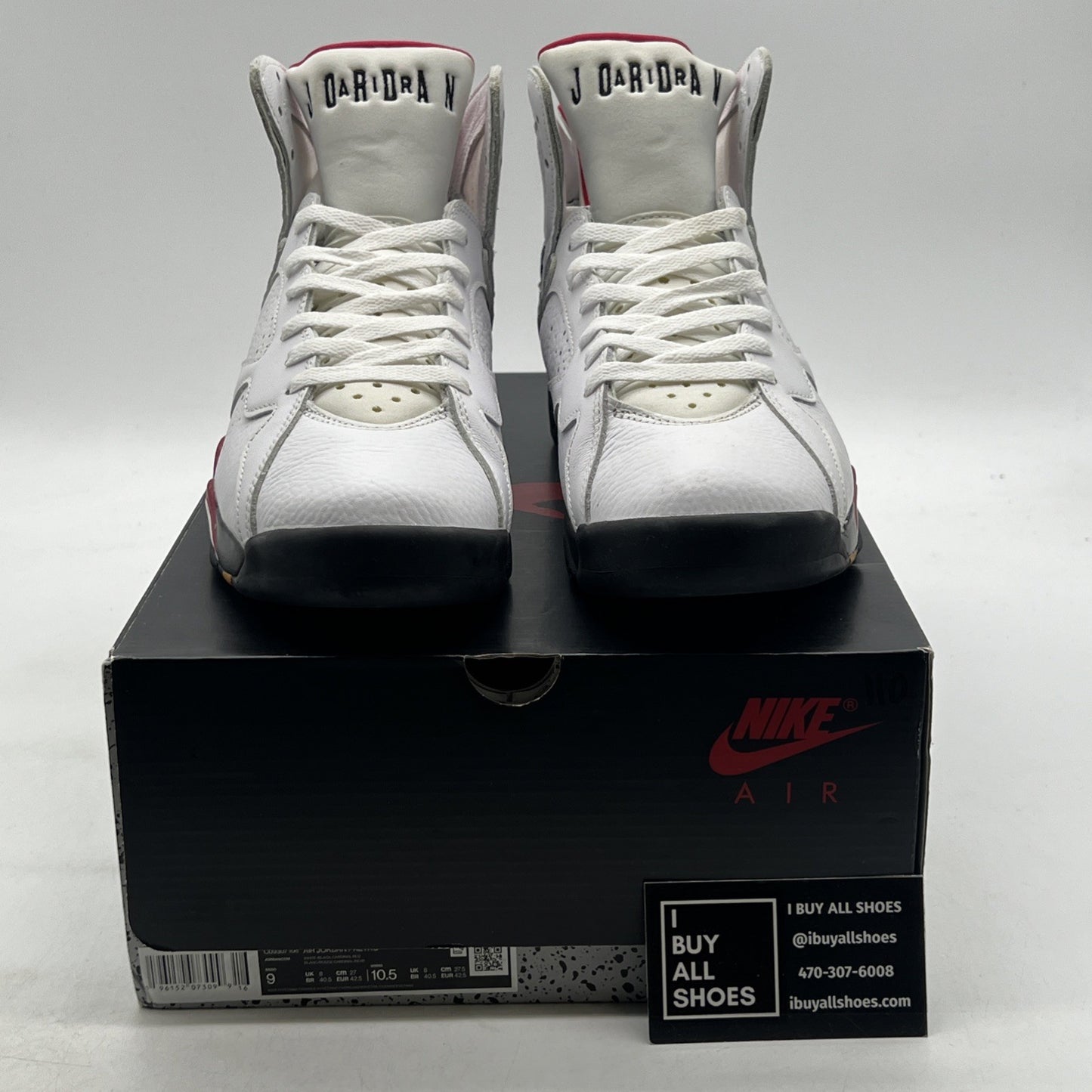 Size 9 - Air Jordan 7 Cardinal 2022 (CU9307-106)