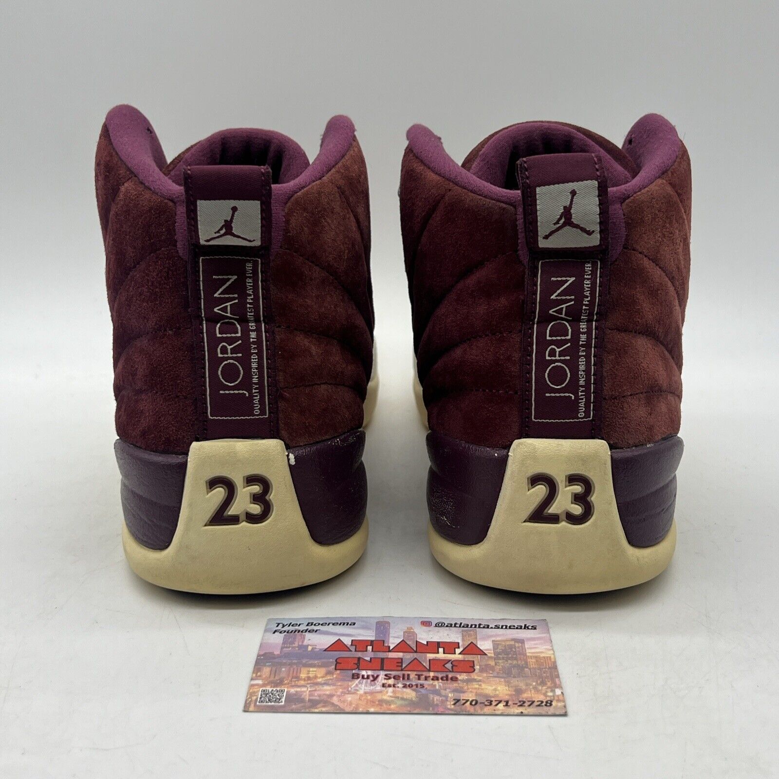 Size 10 - Air Jordan 12 Retro Bordeaux (130690-617)