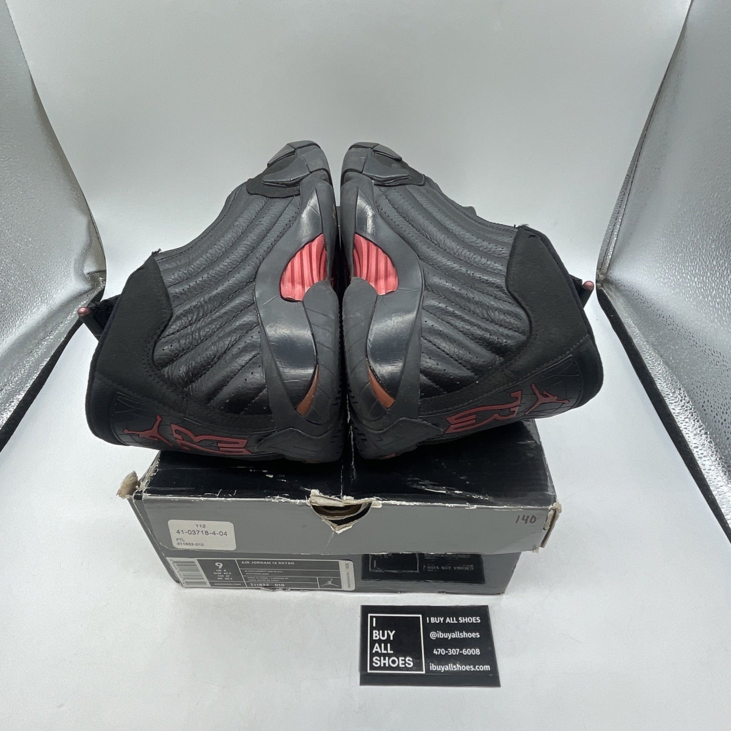 Size 9 - Air Jordan 14 Retro 2011 Last Shot (311832-010)