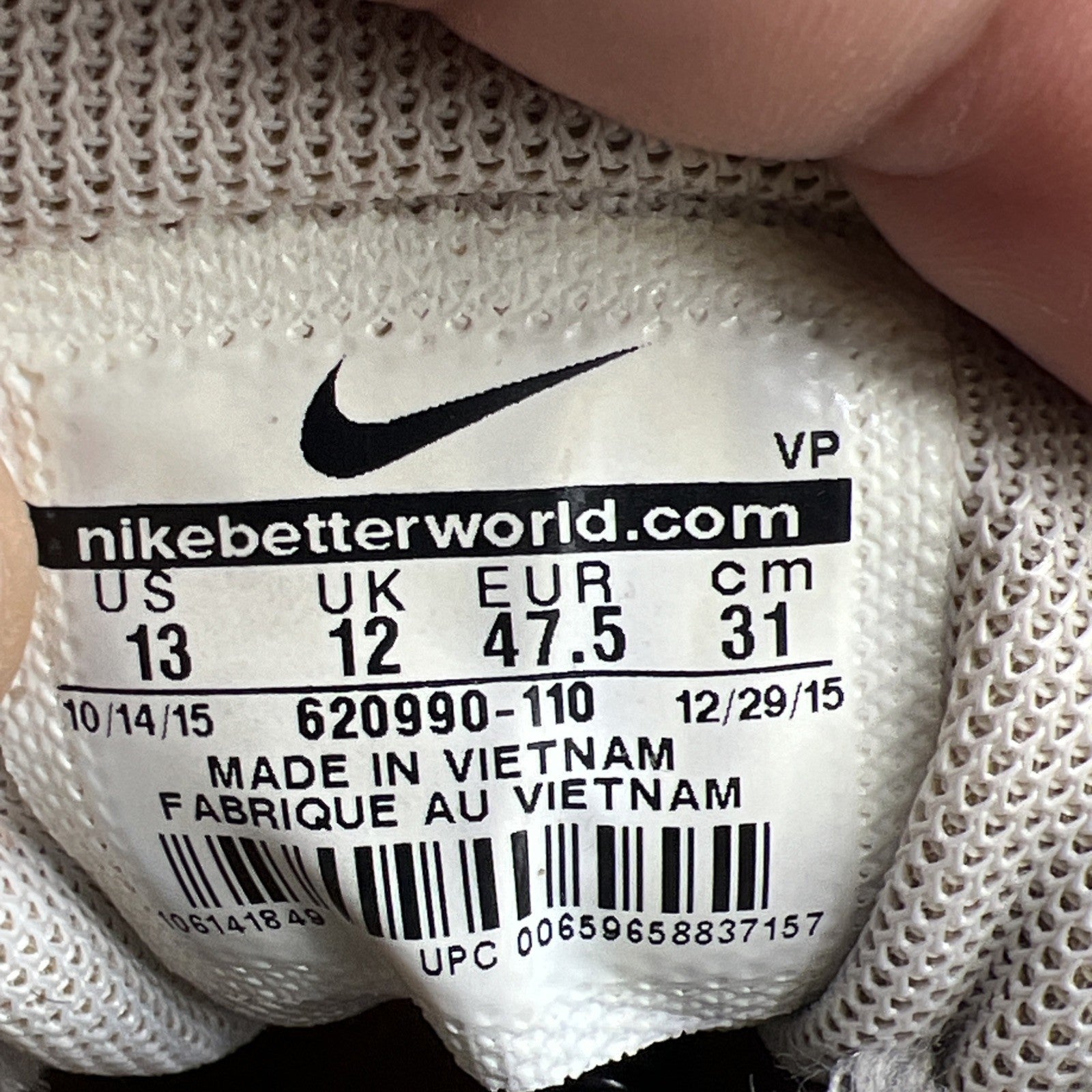 Size 13 - Nike Air Max Trax Wolf Grey (620990-110)