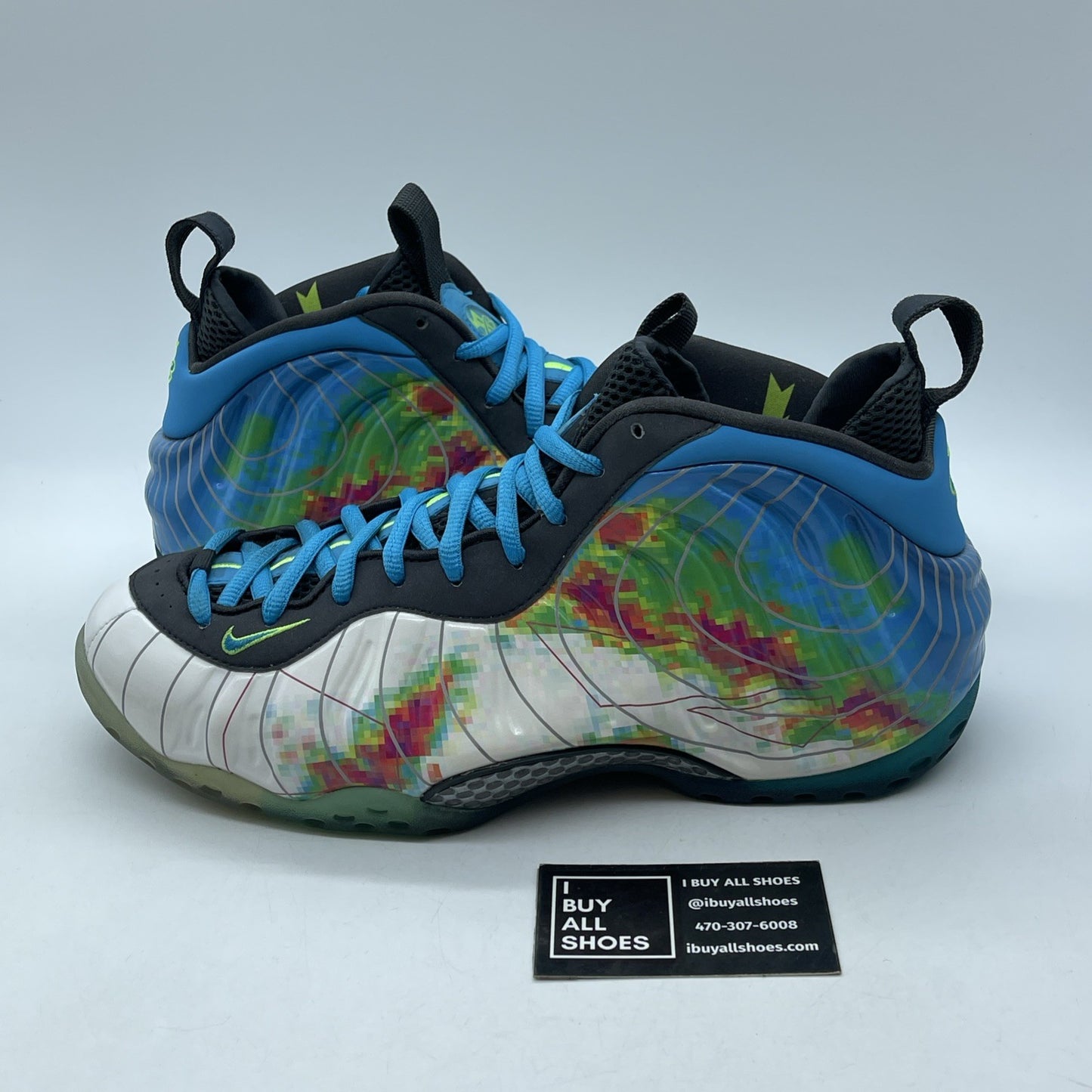 Size 11.5 - Nike Air Foamposite One PRM Weatherman Leather (575420-100)