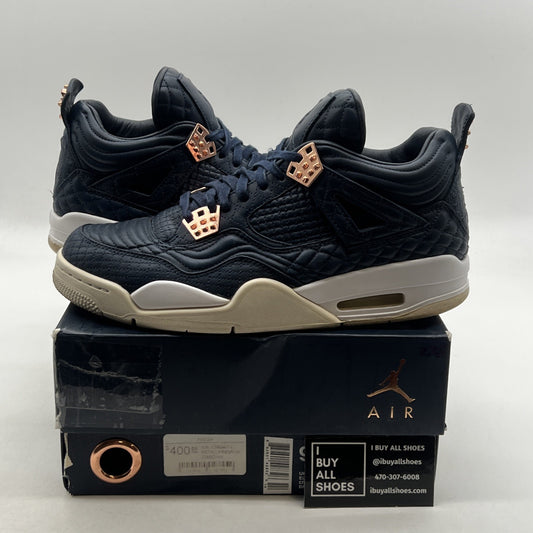 Size 9.5 - Air Jordan 4 Retro Premium Obsidian (819139-402)