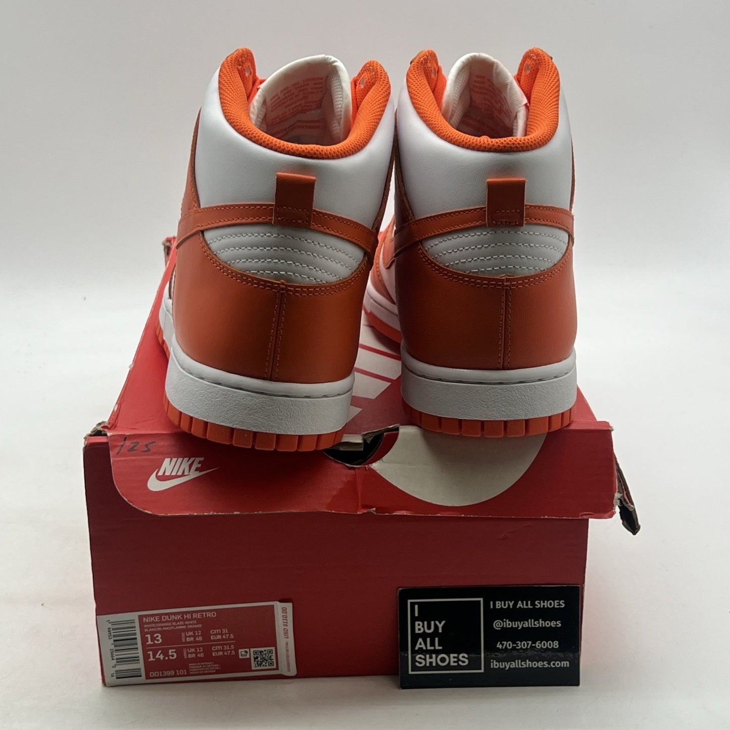 Size 13 - Nike Dunk SP 2021 High Syracuse (DD1399-101)