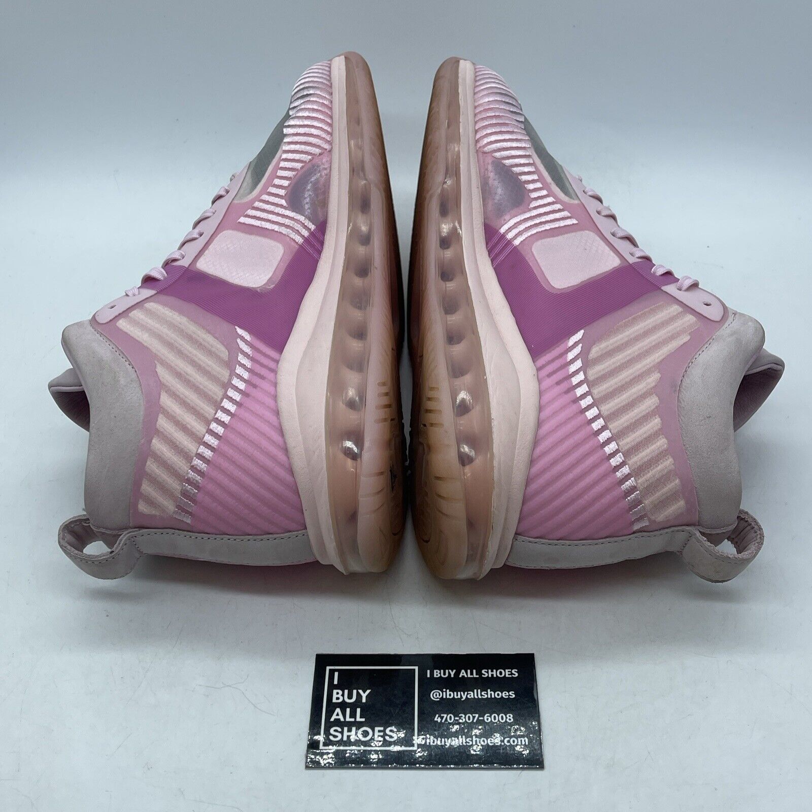 Size 11.5 - Nike John Elliott x LeBron Icon Tulip Pink Suede (AQ0114-600)