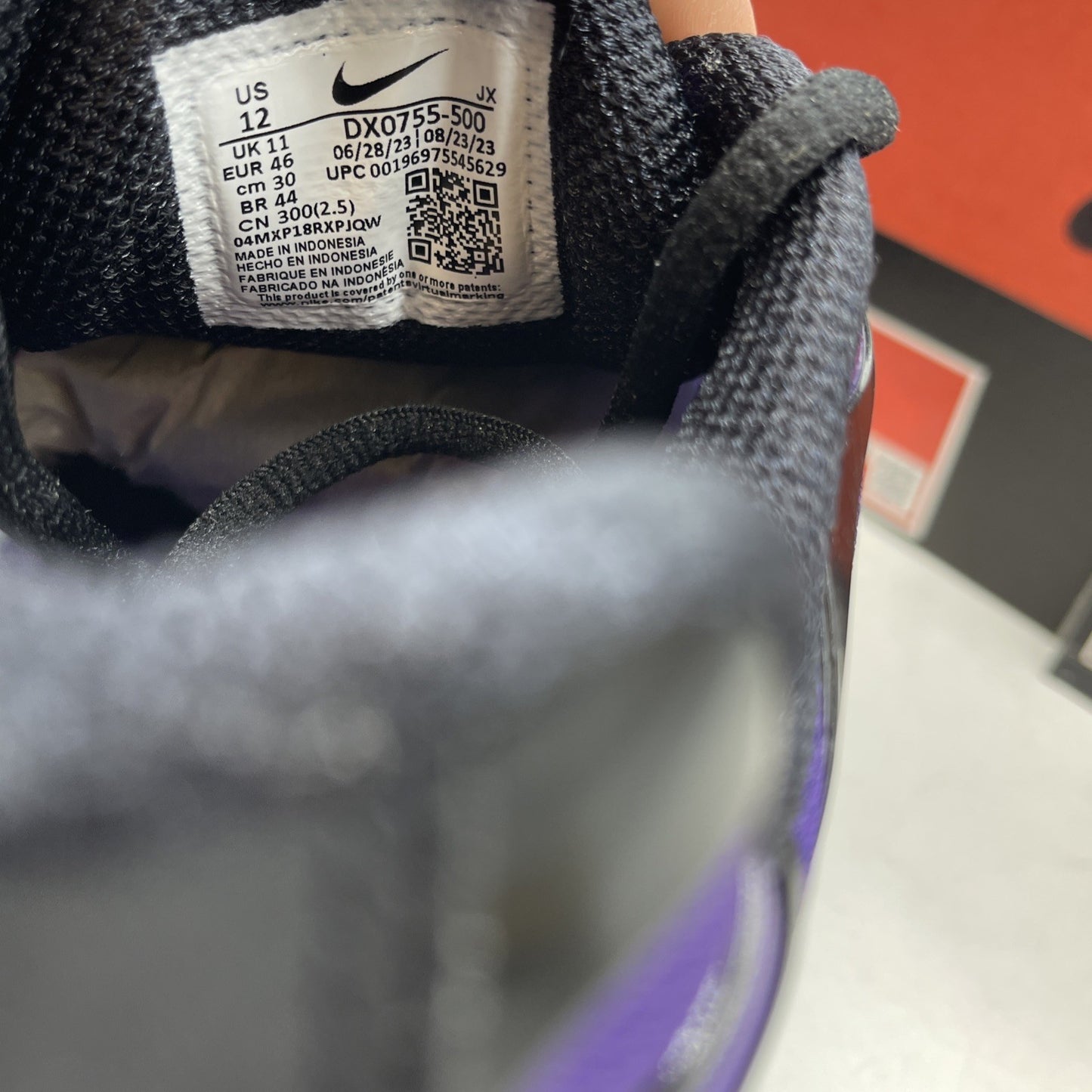 Size 12 - Nike Air Max Plus OG 2024 Voltage Purple (DX0755-500)