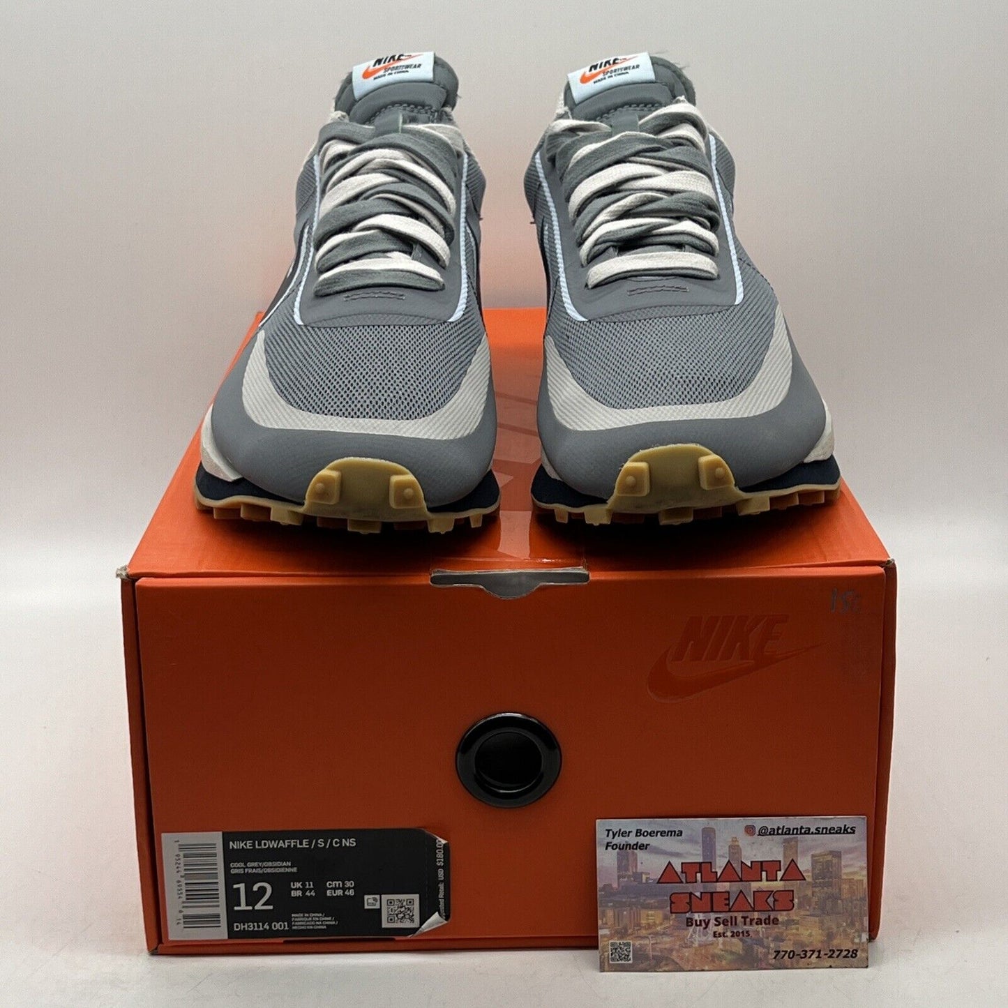 Size 12 - Nike sacai x Clot x LDWaffle Kiss Of Death 2 (DH3114-001)