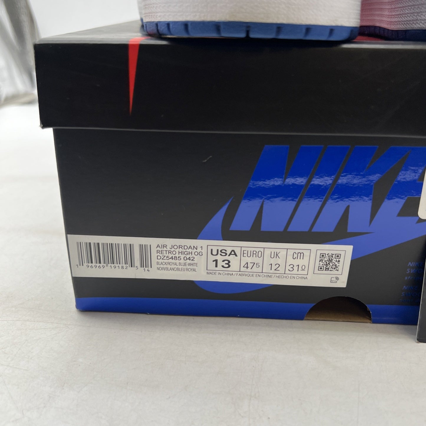 Size 13 - Air Jordan 1 Retro OG High Royal Reimagined (DZ5485-042)