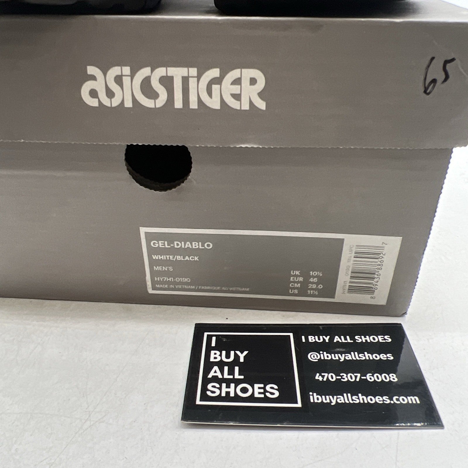 Size 11.5 - Asics Gel Diablo OG - (HY7H1-0190)