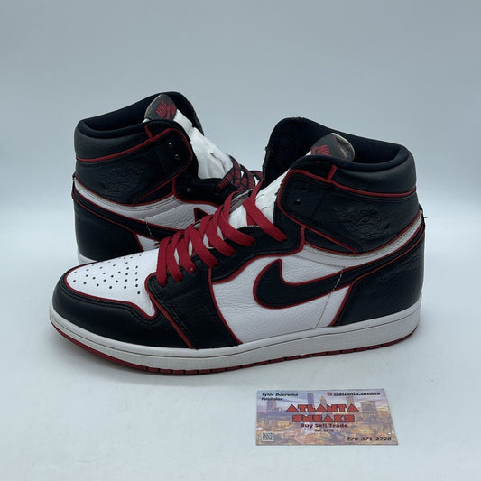 Size 10 - Jordan 1 Retro High OG Bloodline 2019 Red Black White (555088-062)