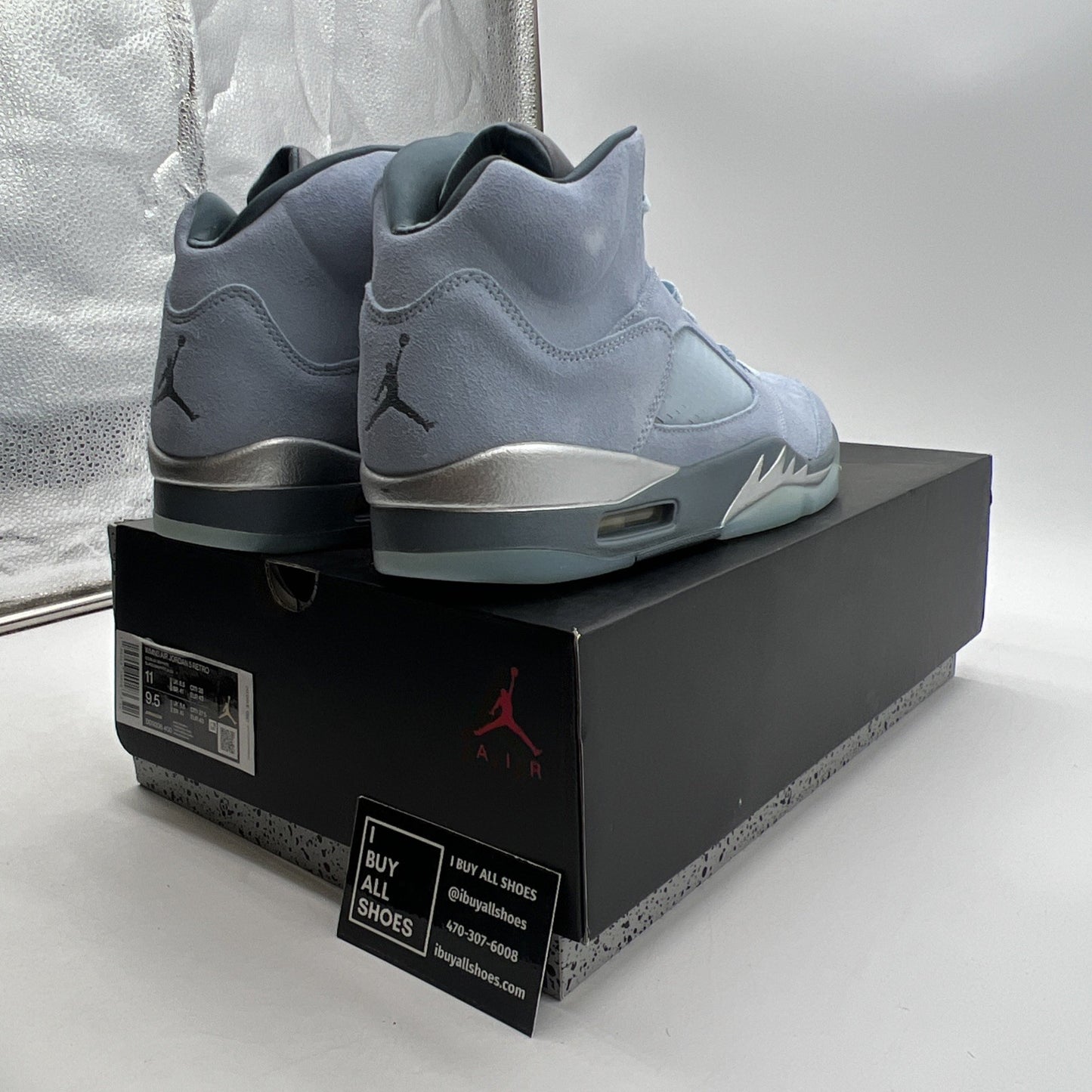 Size 11 - Air Jordan 5 Retro Blue Bird W (DD9336-400)