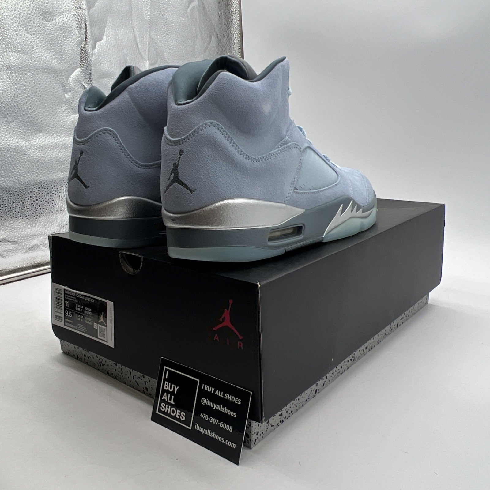 Size 11 - Air Jordan 5 Retro Blue Bird W (DD9336-400)
