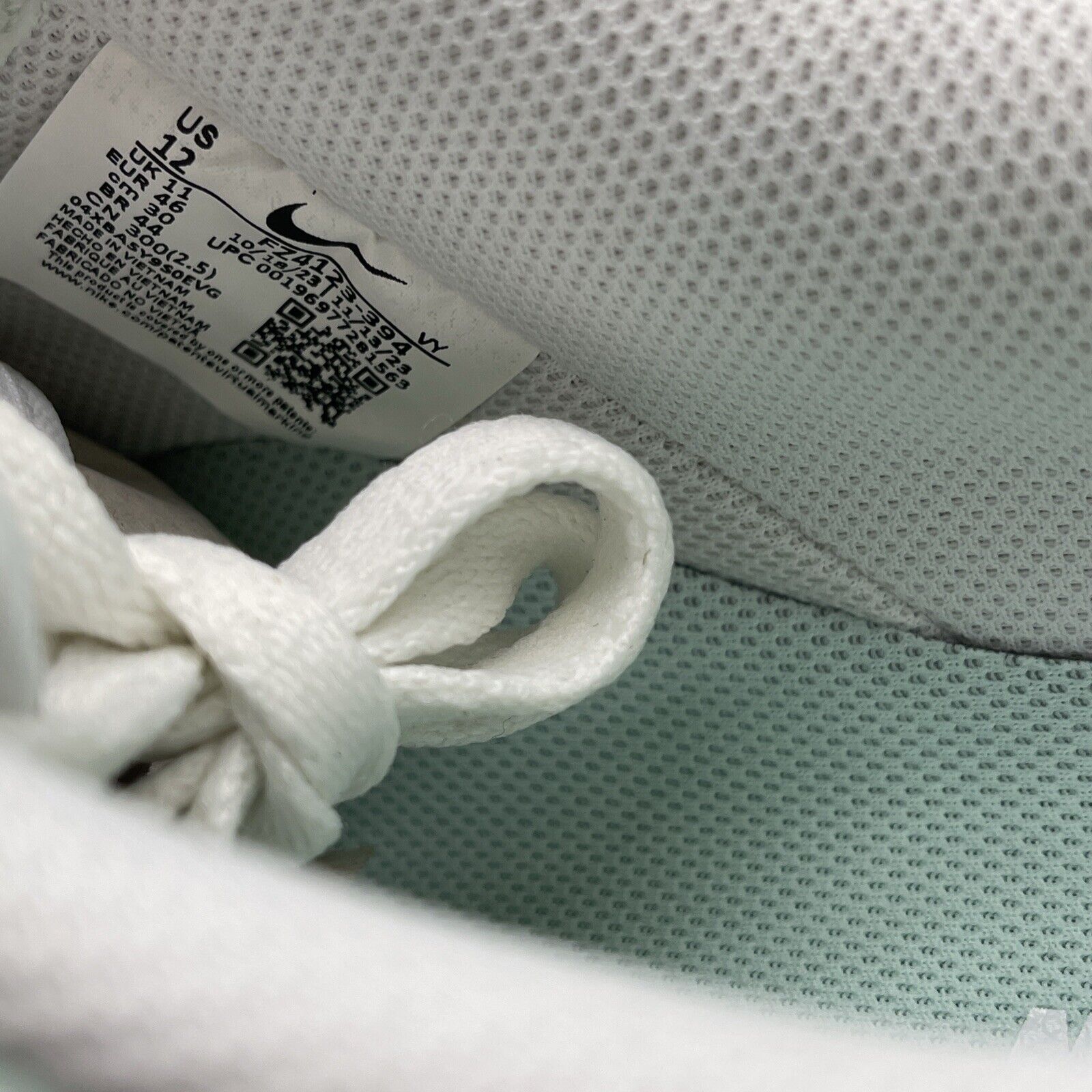 Size 12 - Nike Air Force 1 Low Mint Foam Mint Green White Leather (FZ4123-394)