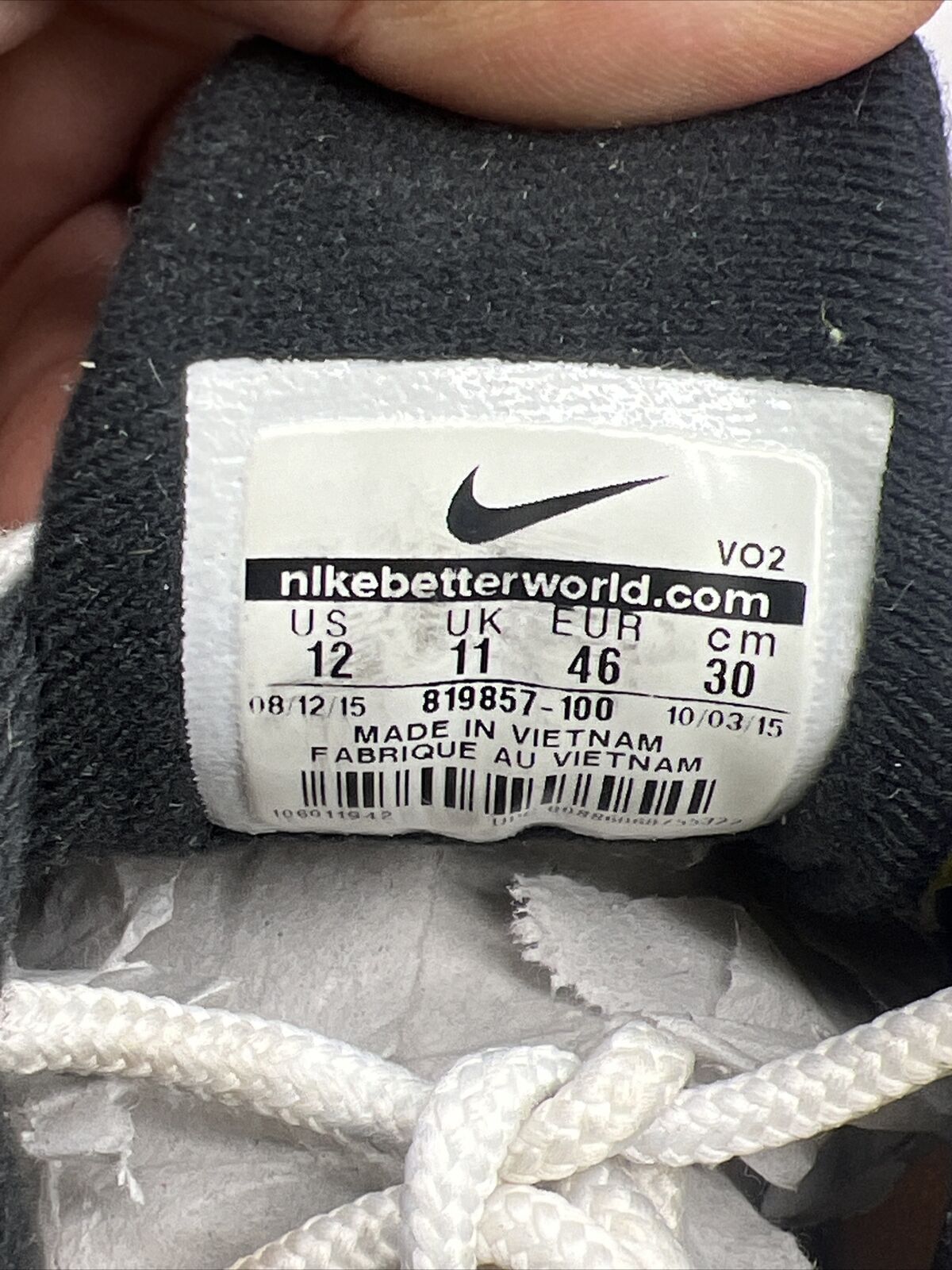 Size 12 - Nike Air Max 120 Hyper Orange White Black Yellow (819857-100)