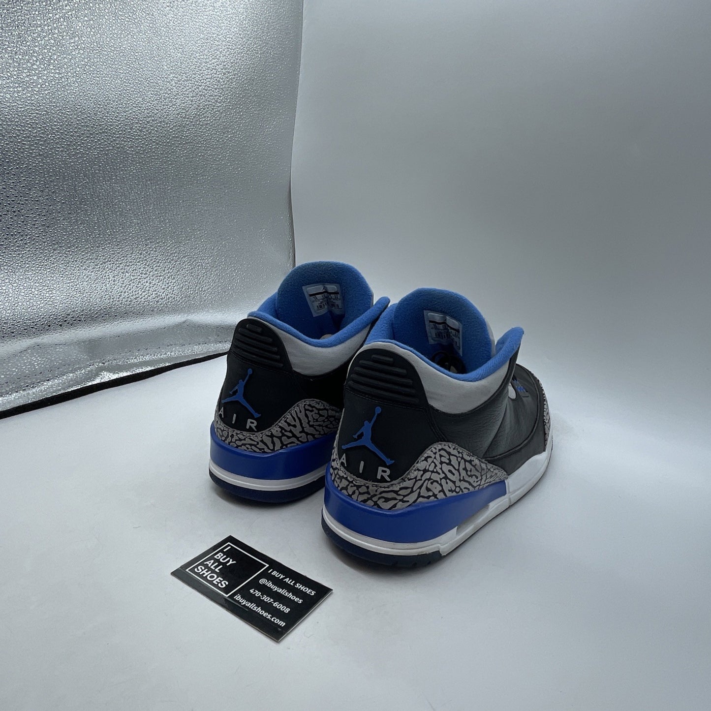 Size 14 - Air Jordan 3 Retro Sport Blue (136064-007)