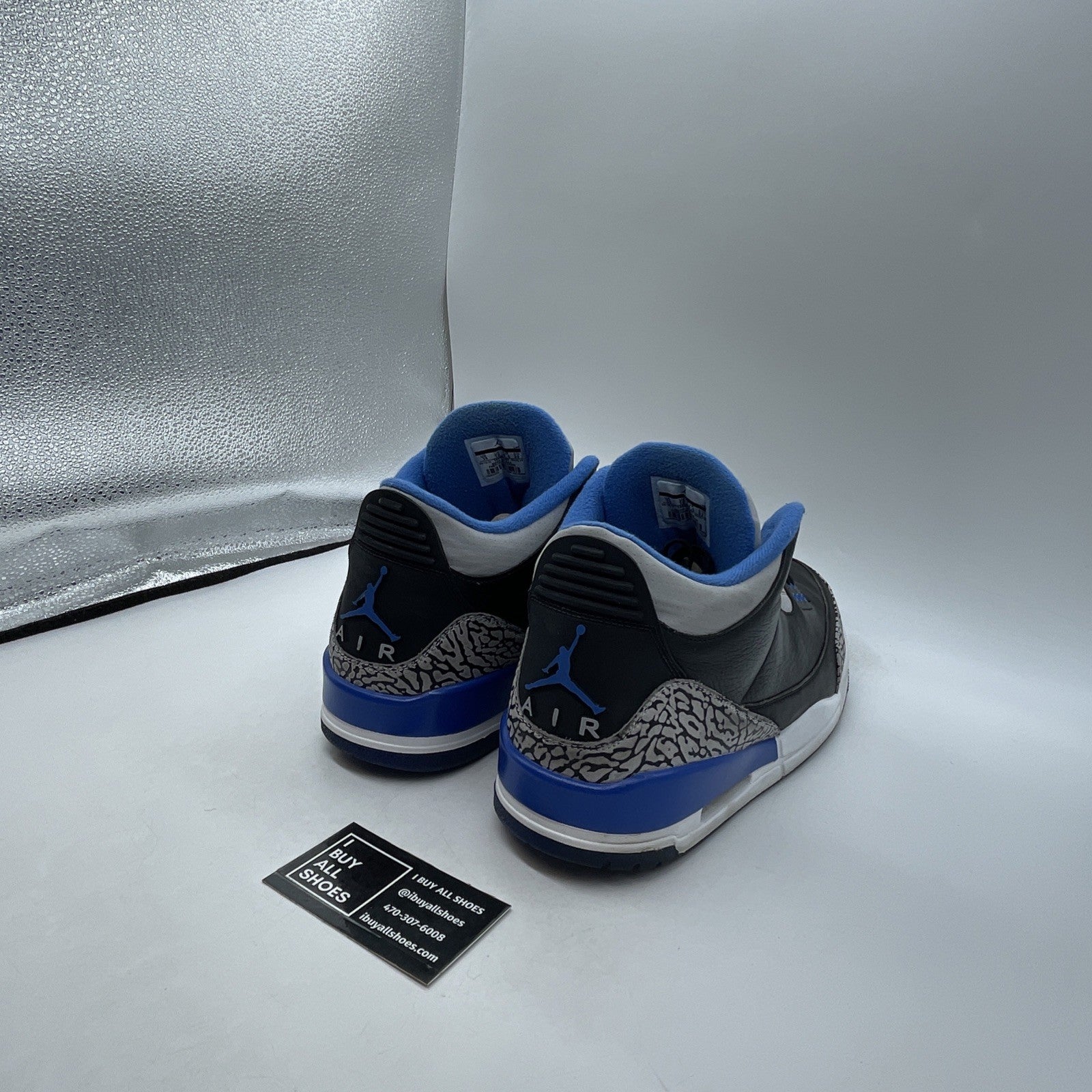 Size 14 - Air Jordan 3 Retro Sport Blue (136064-007)