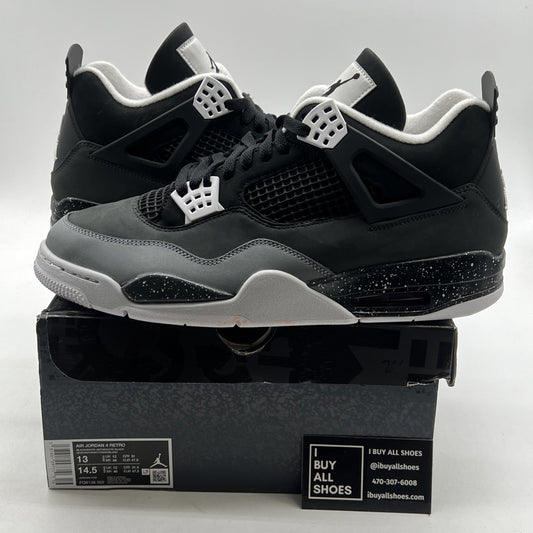 Size 13 - Air Jordan 4 Retro 2024 Fear (FQ8138-002)