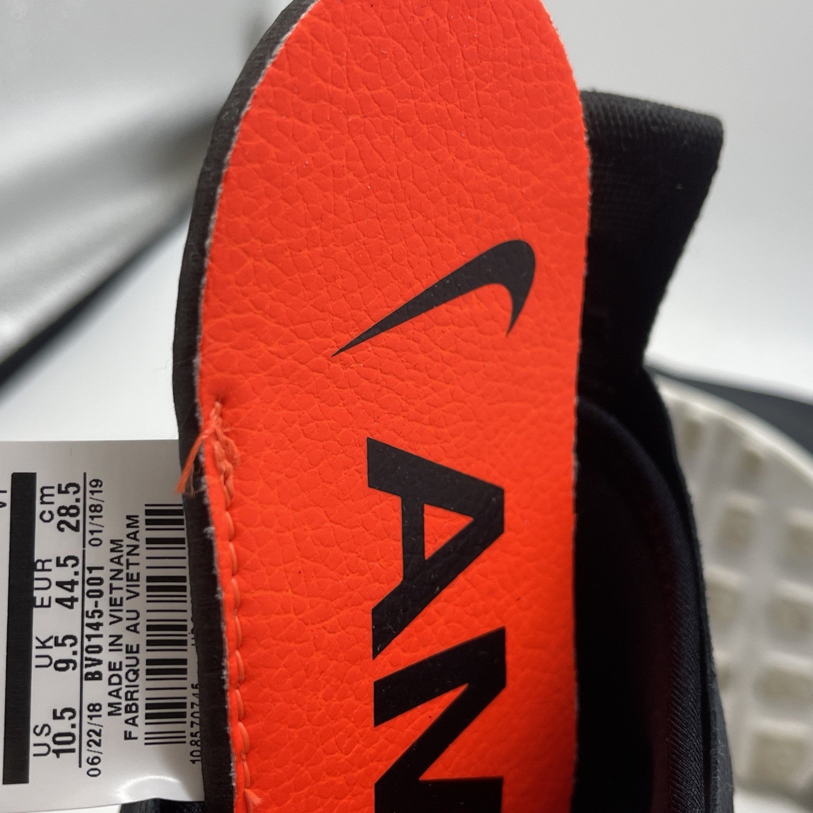 Size 10.5 - Nike AMBUSH x Air Max 180 High Black  Suede Leather (BV0145-001)