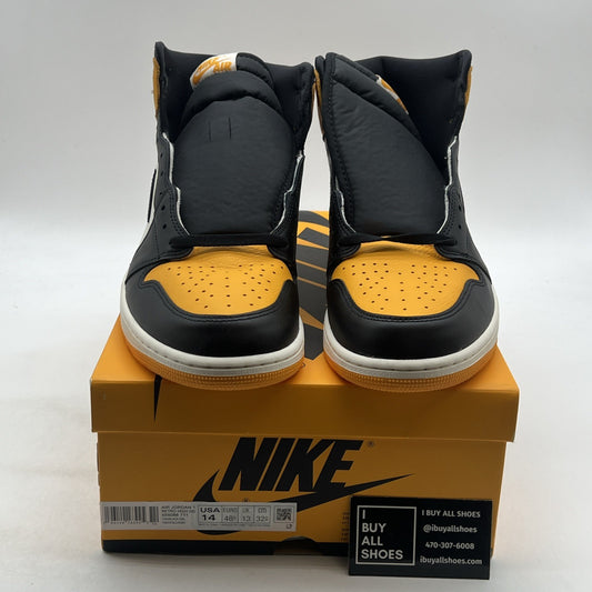 Size 14 - Air Jordan 1 Retro OG High Yellow Toe (555088-711)