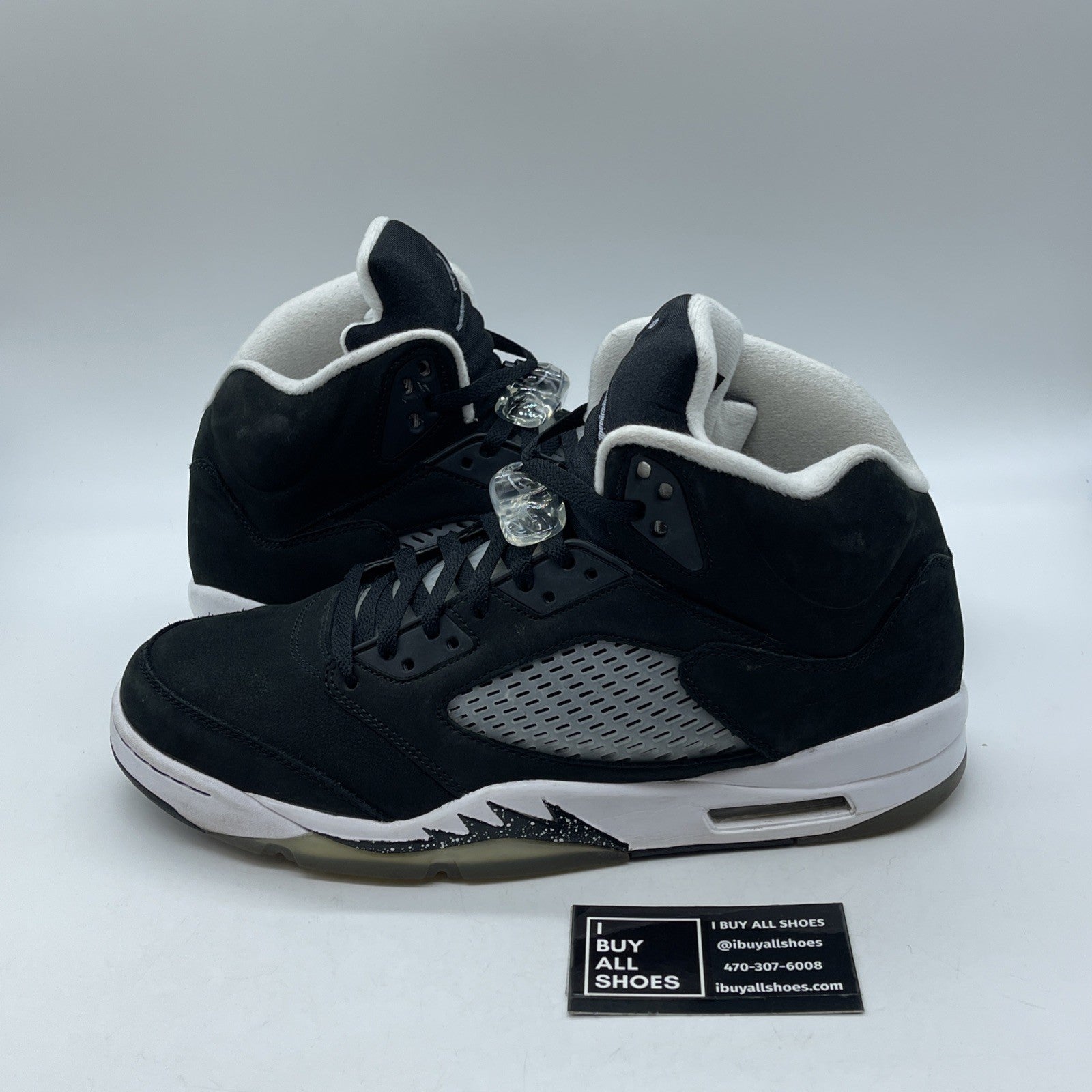 Size 12 - Jordan 5 Retro Mid Oreo Black White Suede (CT4838-011)