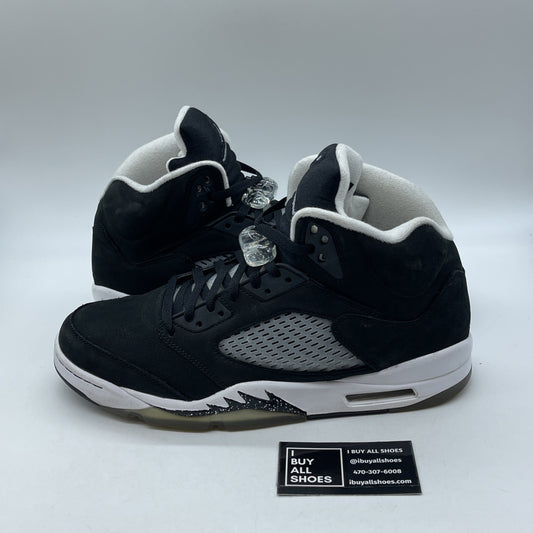 Size 12 - Jordan 5 Retro Mid Oreo Black White Suede (CT4838-011)