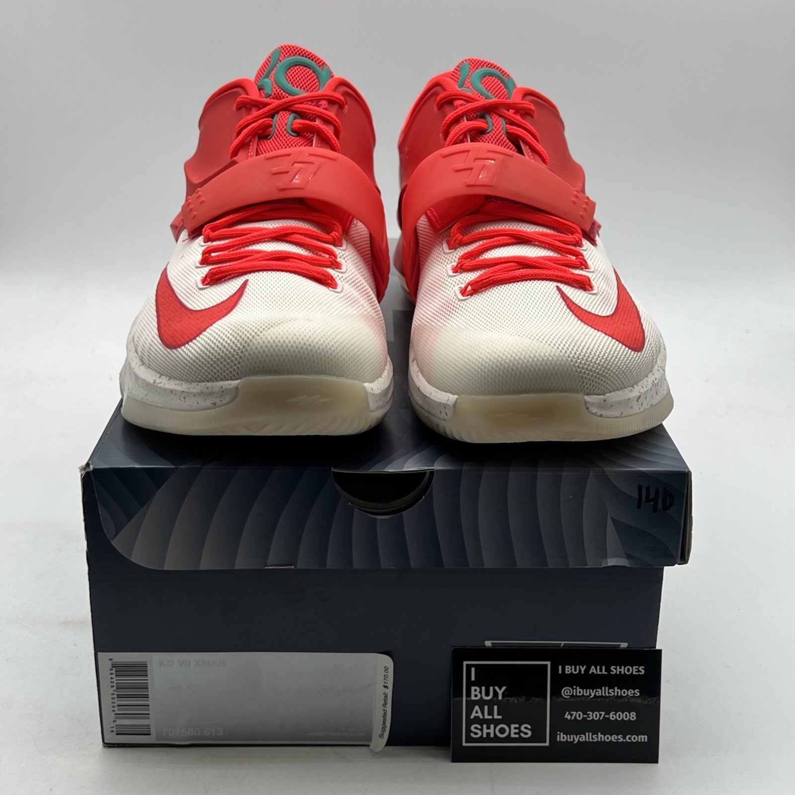 Size 13 - Nike KD 7 Xmas Egg Nog (707560-613)