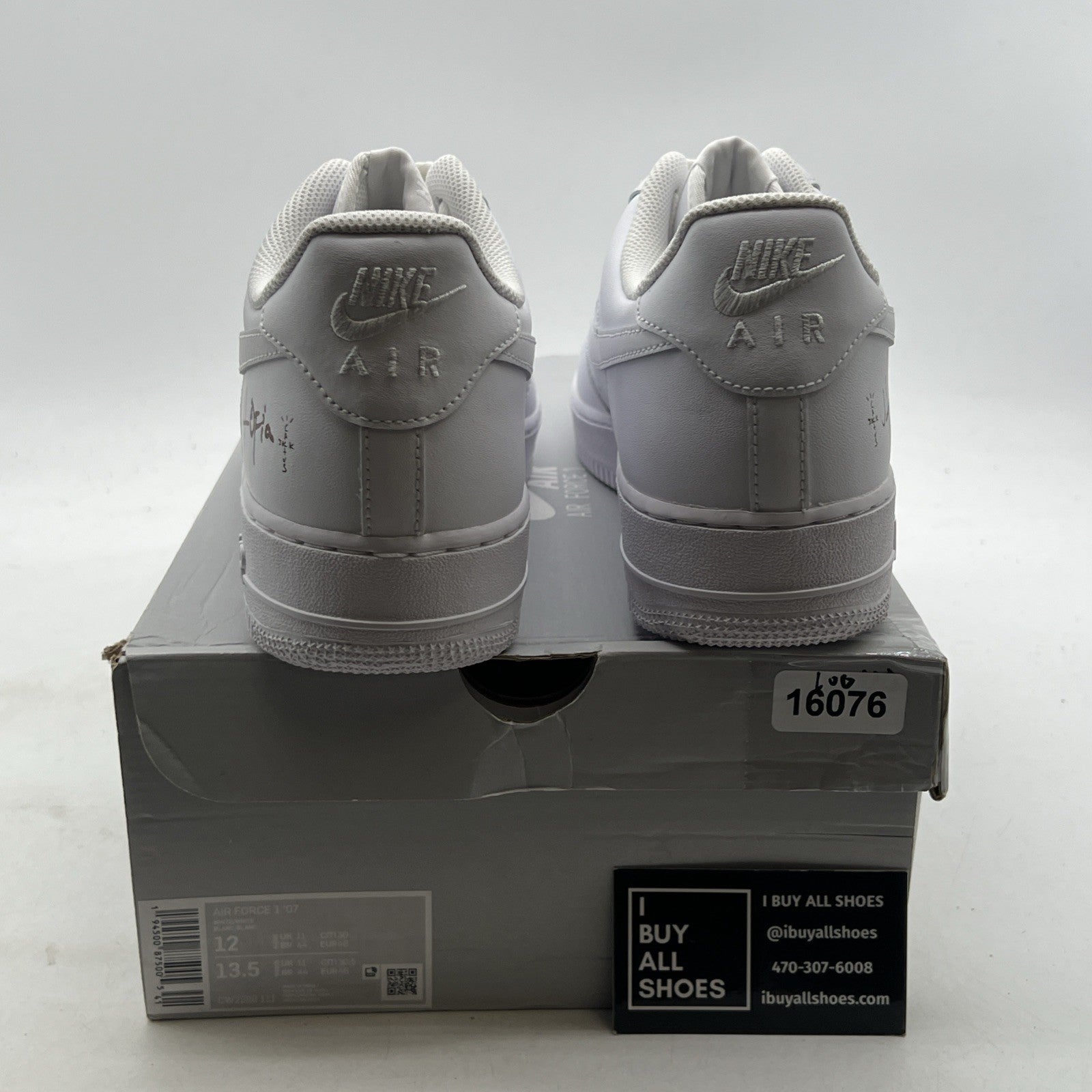 Size 12 - Nike Air Force 1 '07 Low Triple White (CW2288-111)